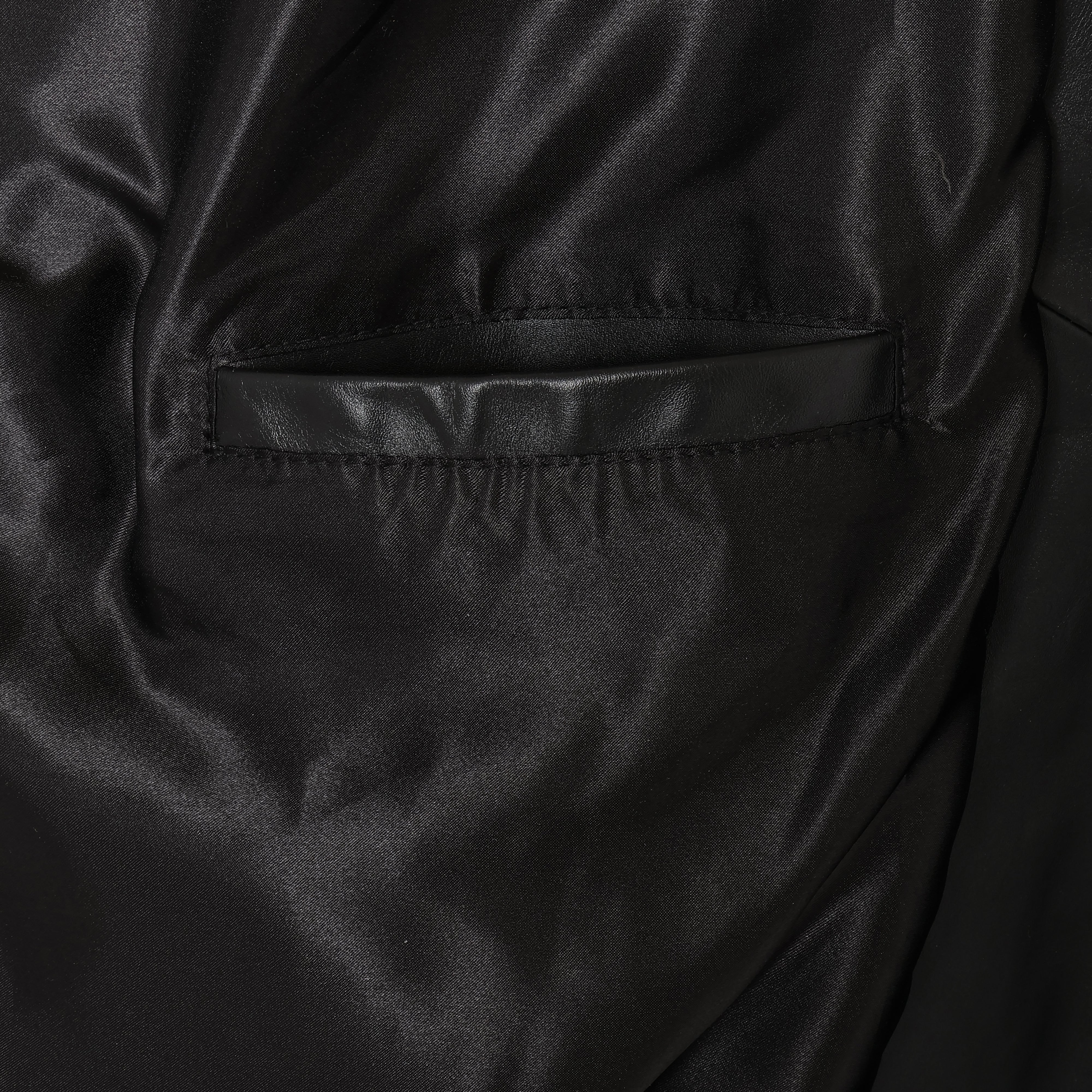 25AW LEATHER BALLOON BLOUSON (BLACK)