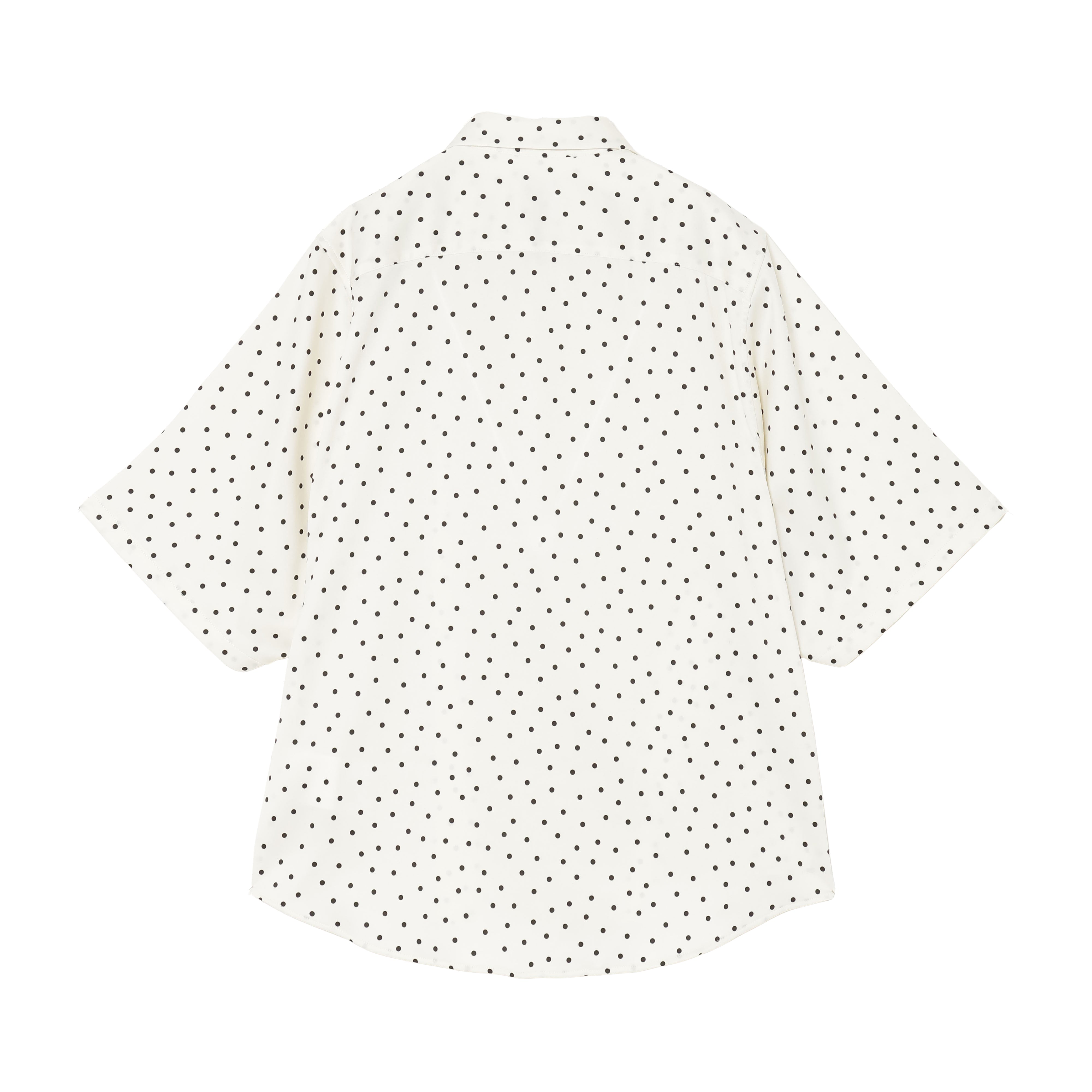 25SS DOTS BIG POCKET SHIRTS (WHITE)