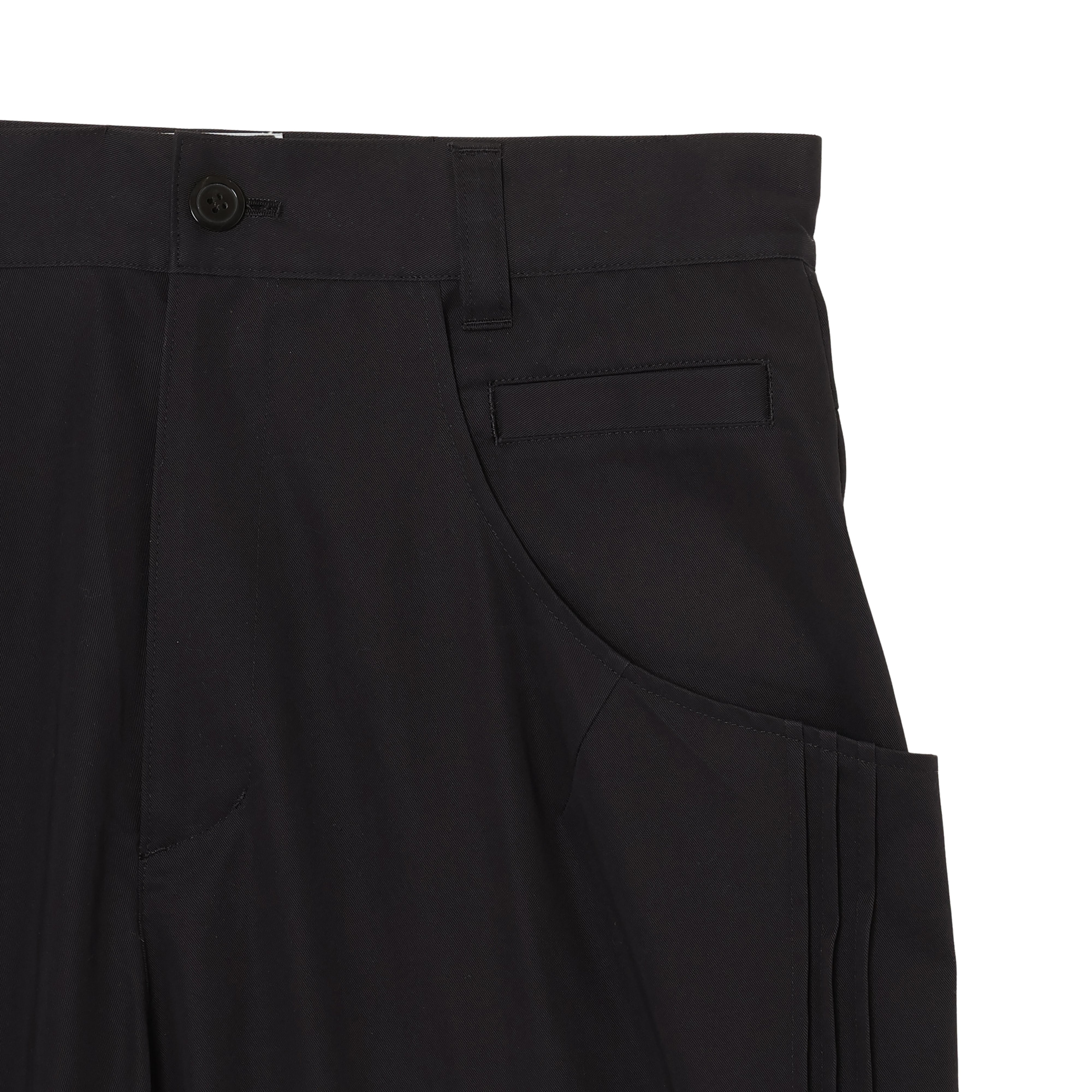 25AW WIDE COTTON PANTS (BLACK)