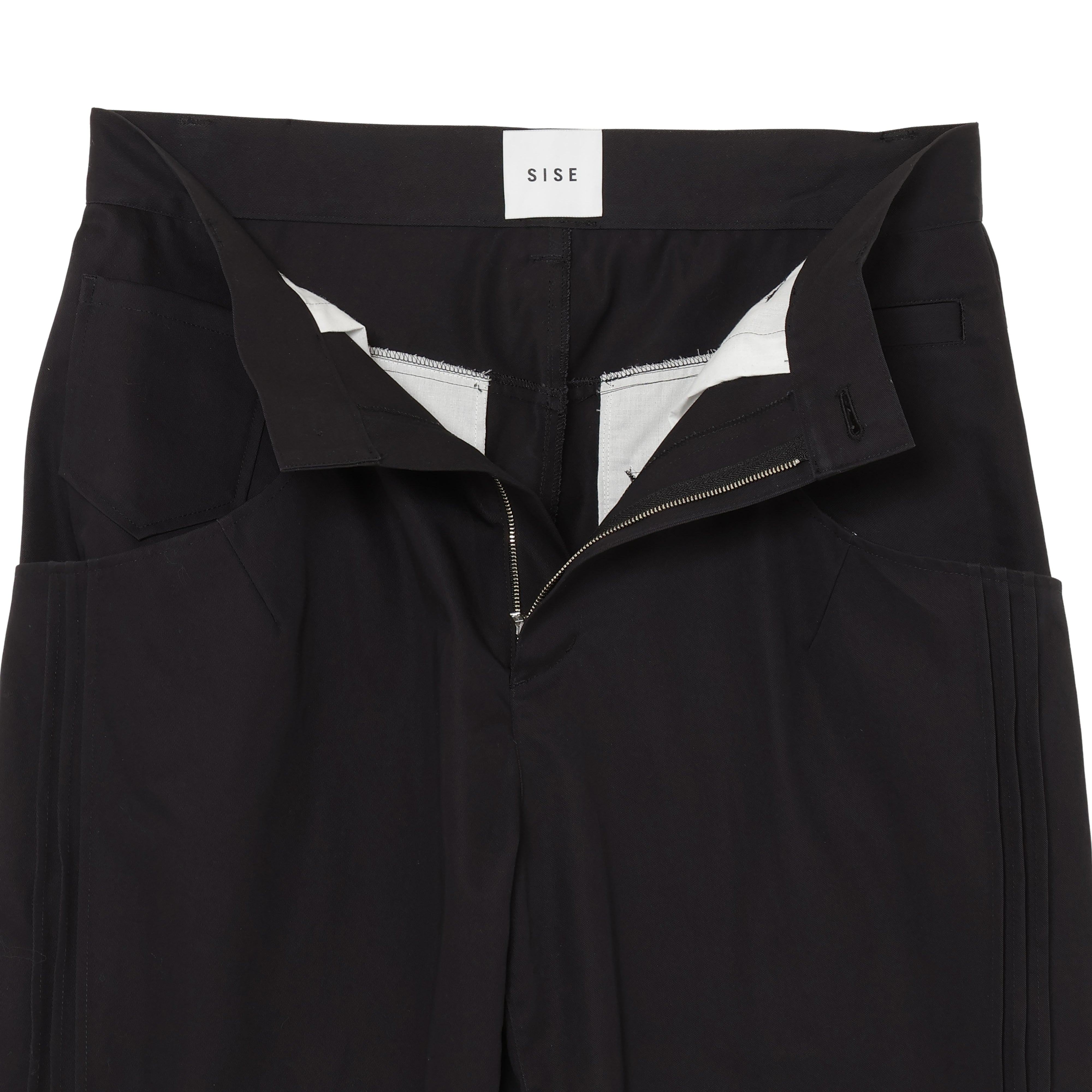 25AW WIDE COTTON PANTS (BLACK)