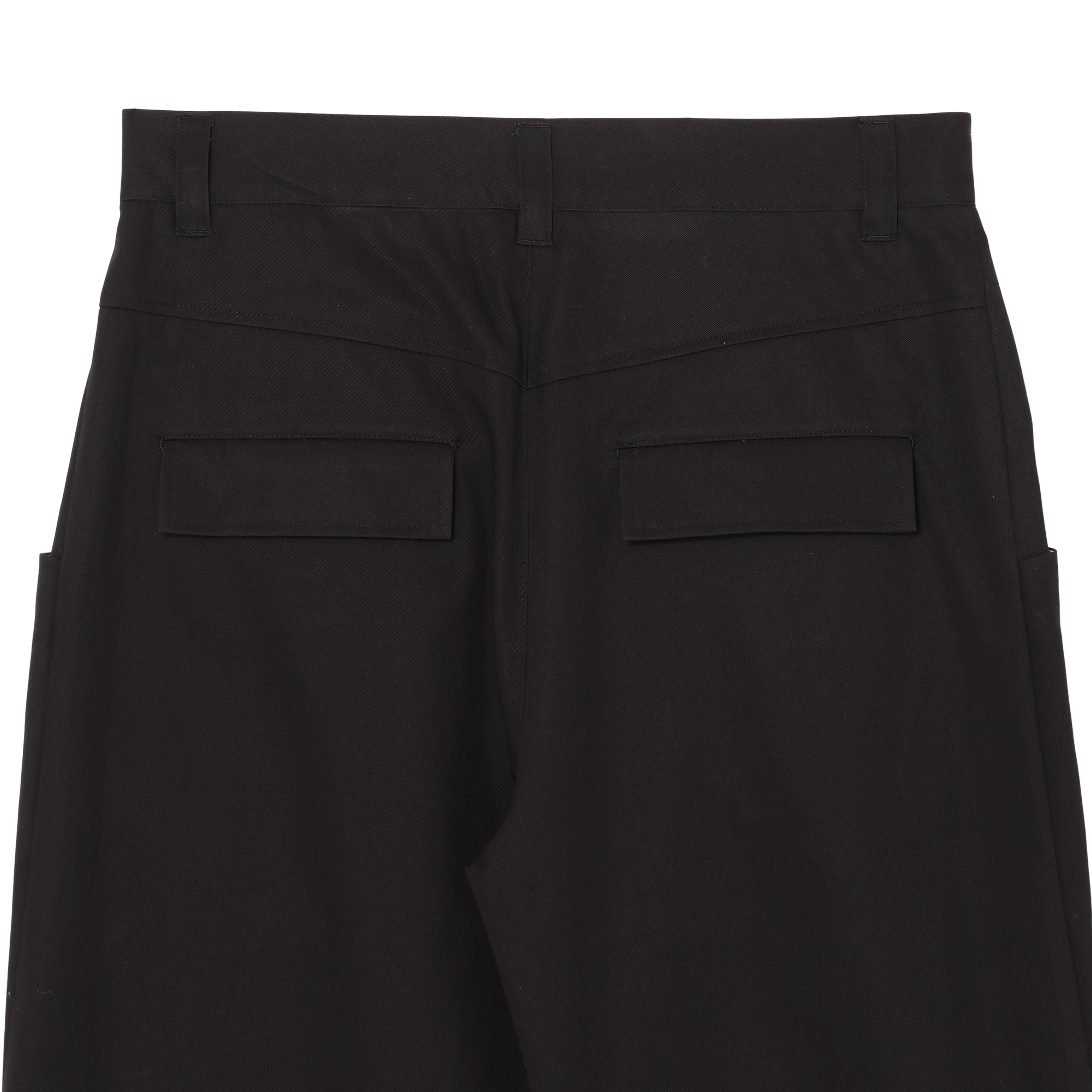 25AW WIDE COTTON PANTS (BLACK)