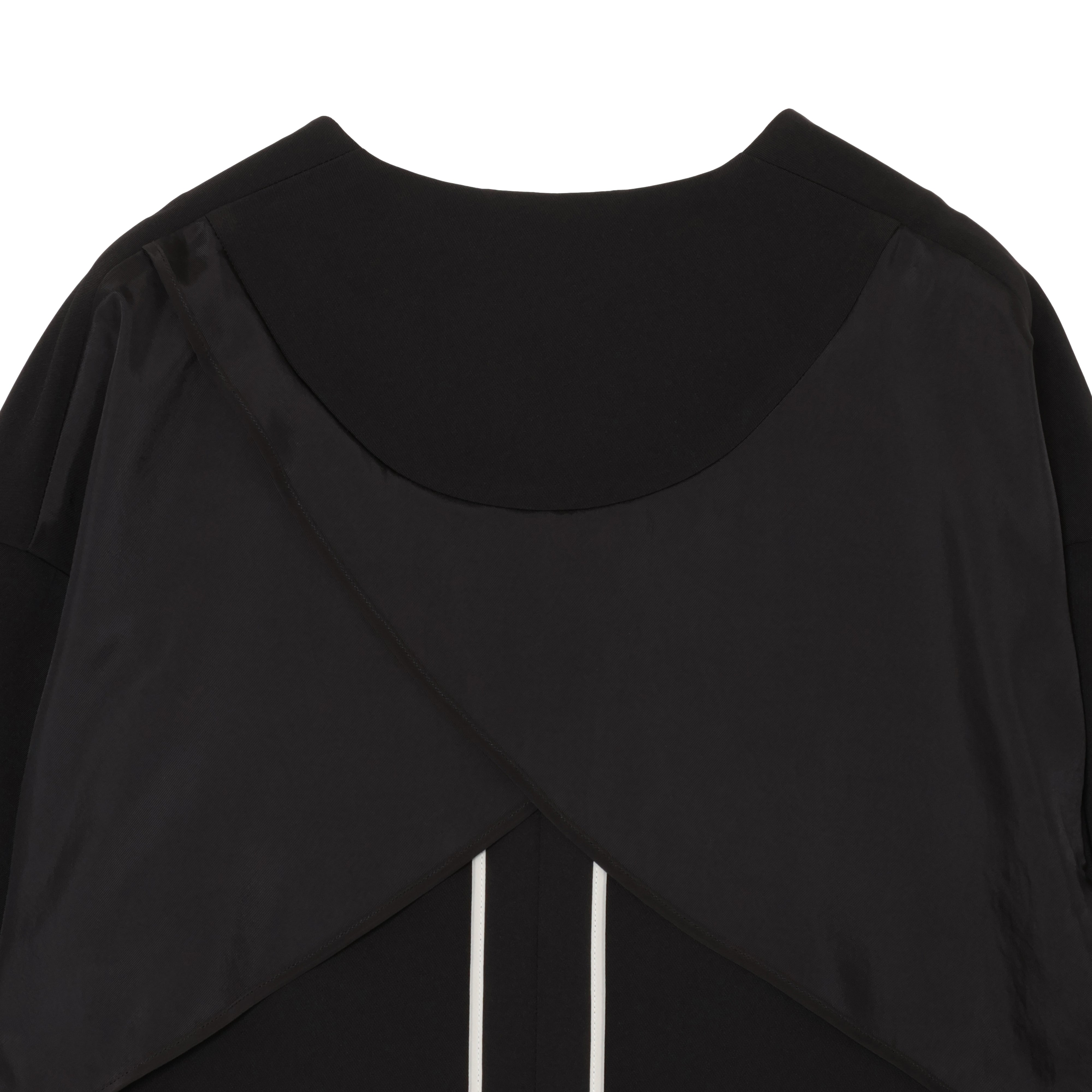 25SS NO COLLER JACKET(TWILL TWIMY) BLACK
