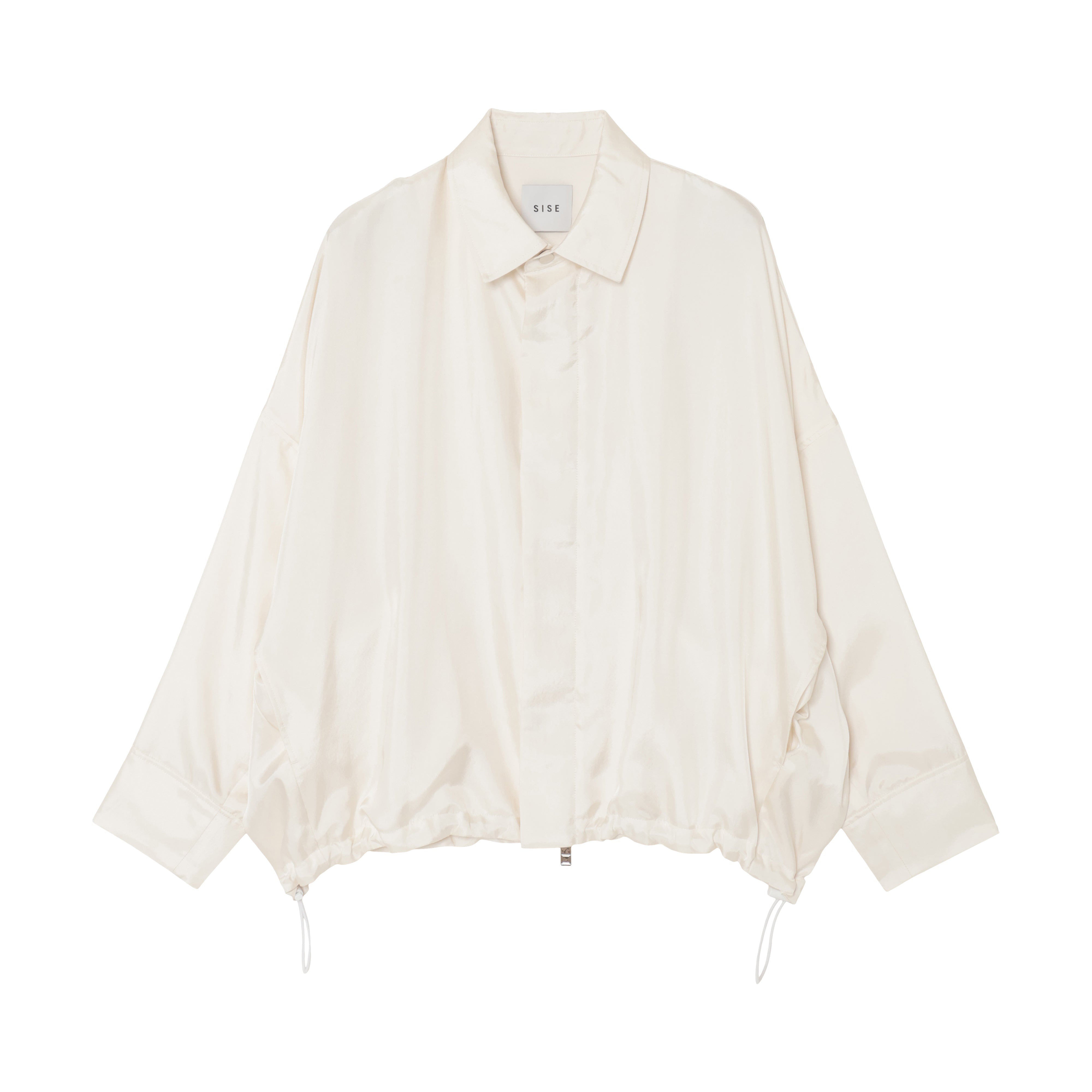 25SS BALLOON GATHER BLOUSON (WHITE)