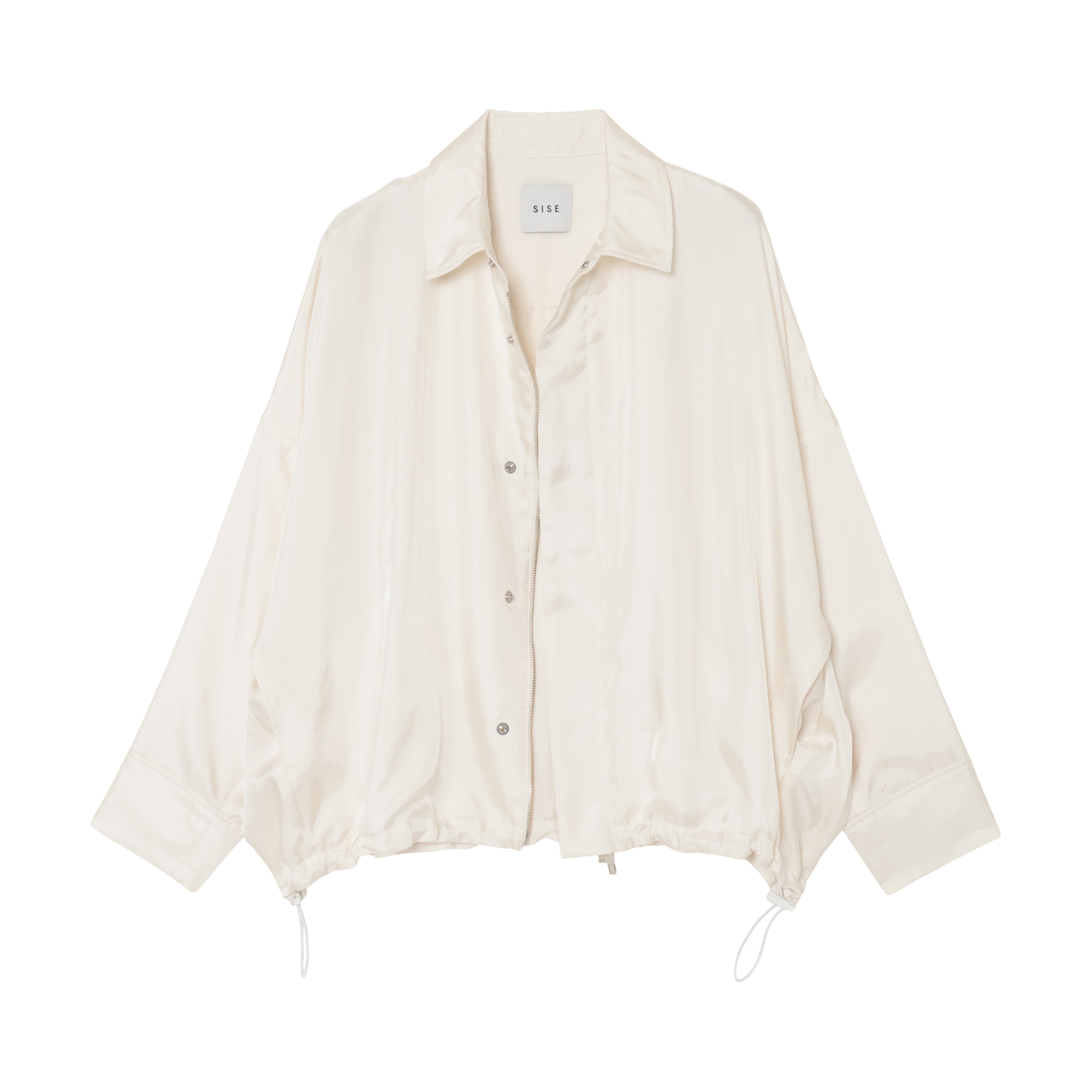 25SS BALLOON GATHER BLOUSON (WHITE)