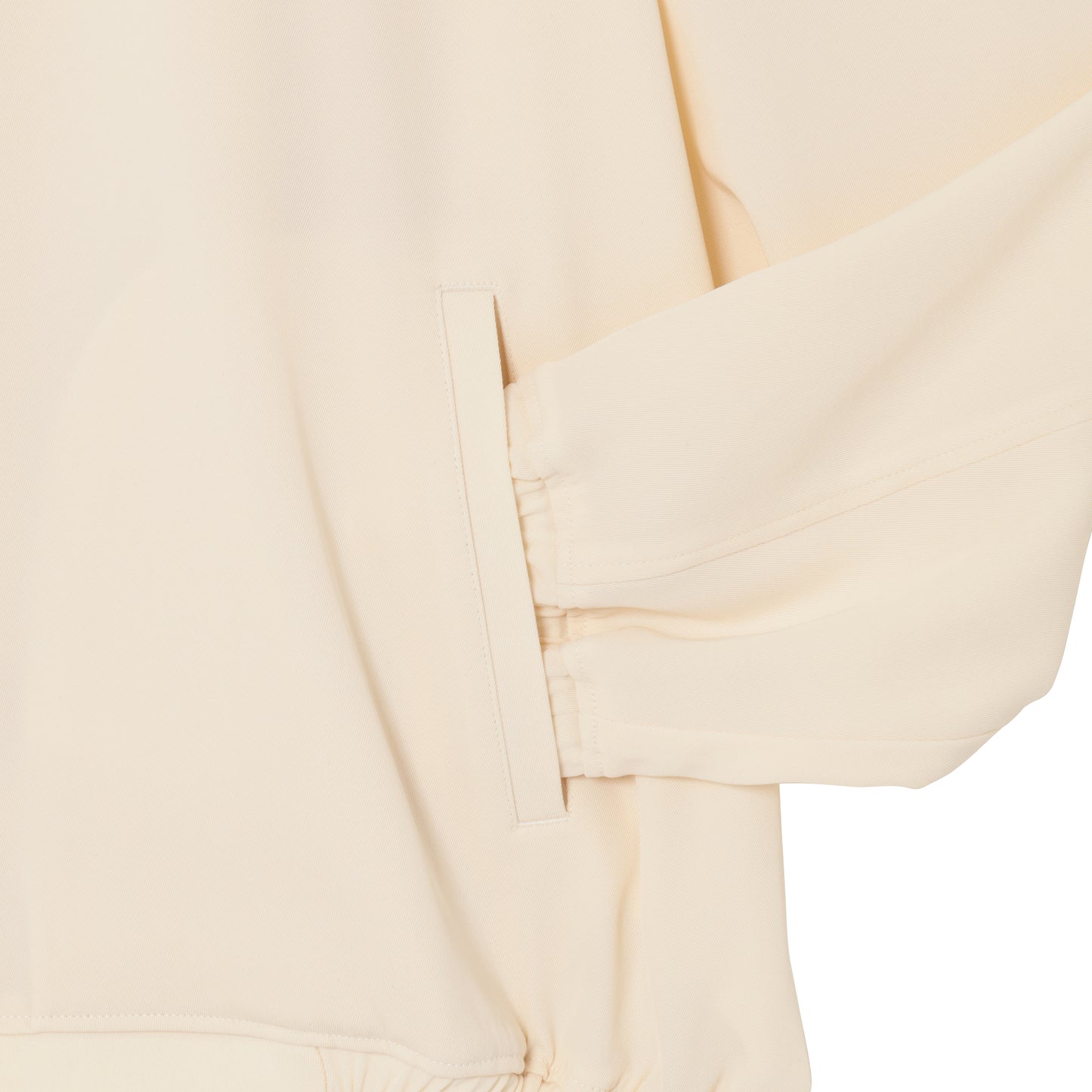BALLOON BLOUSON (TWILL TWIMY) WHITE