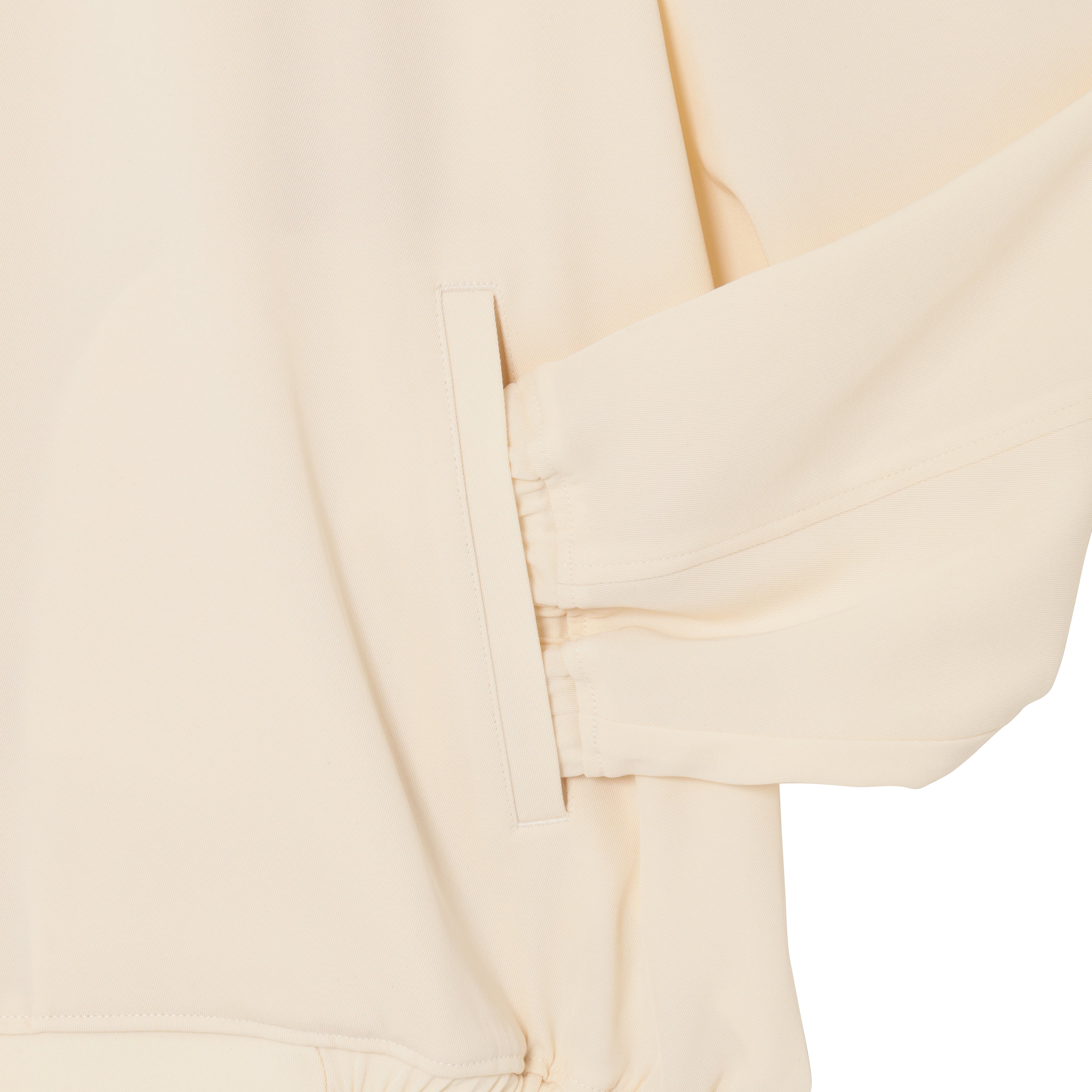 BALLOON BLOUSON (TWILL TWIMY) WHITE