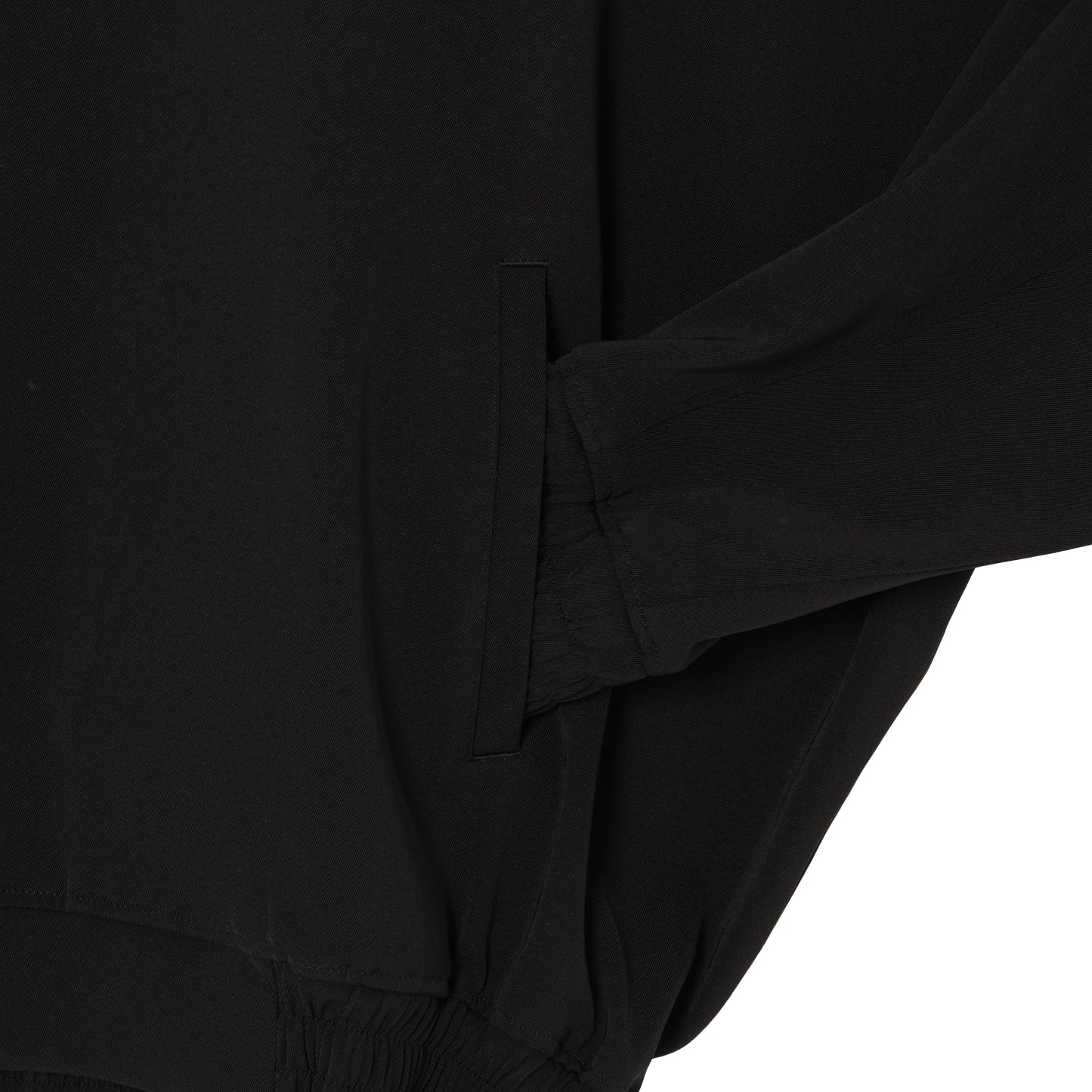BALLOON BLOUSON (TWILL TWIMY) BLACK