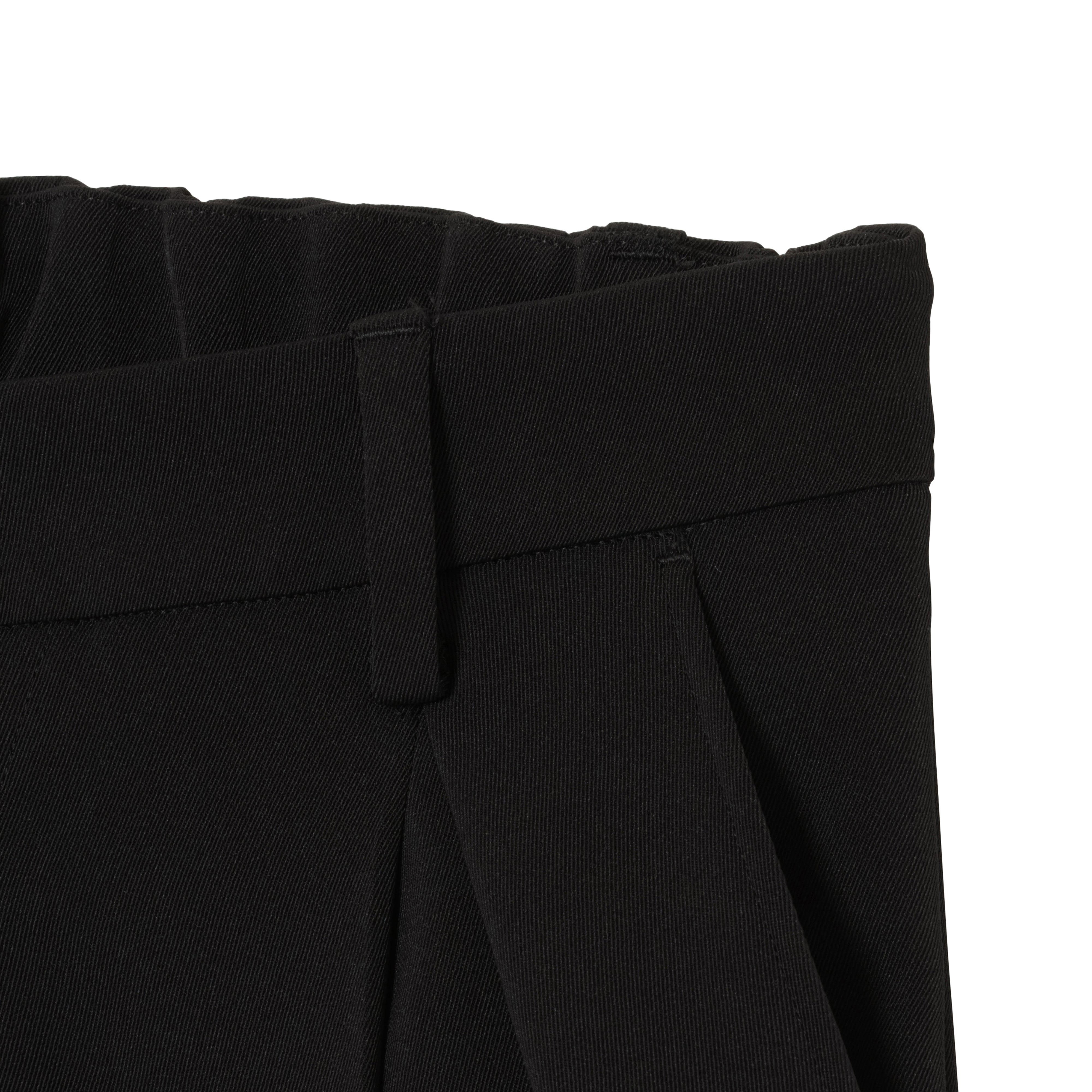 BASIC PANTS (TWILL TWIMY) BLACK