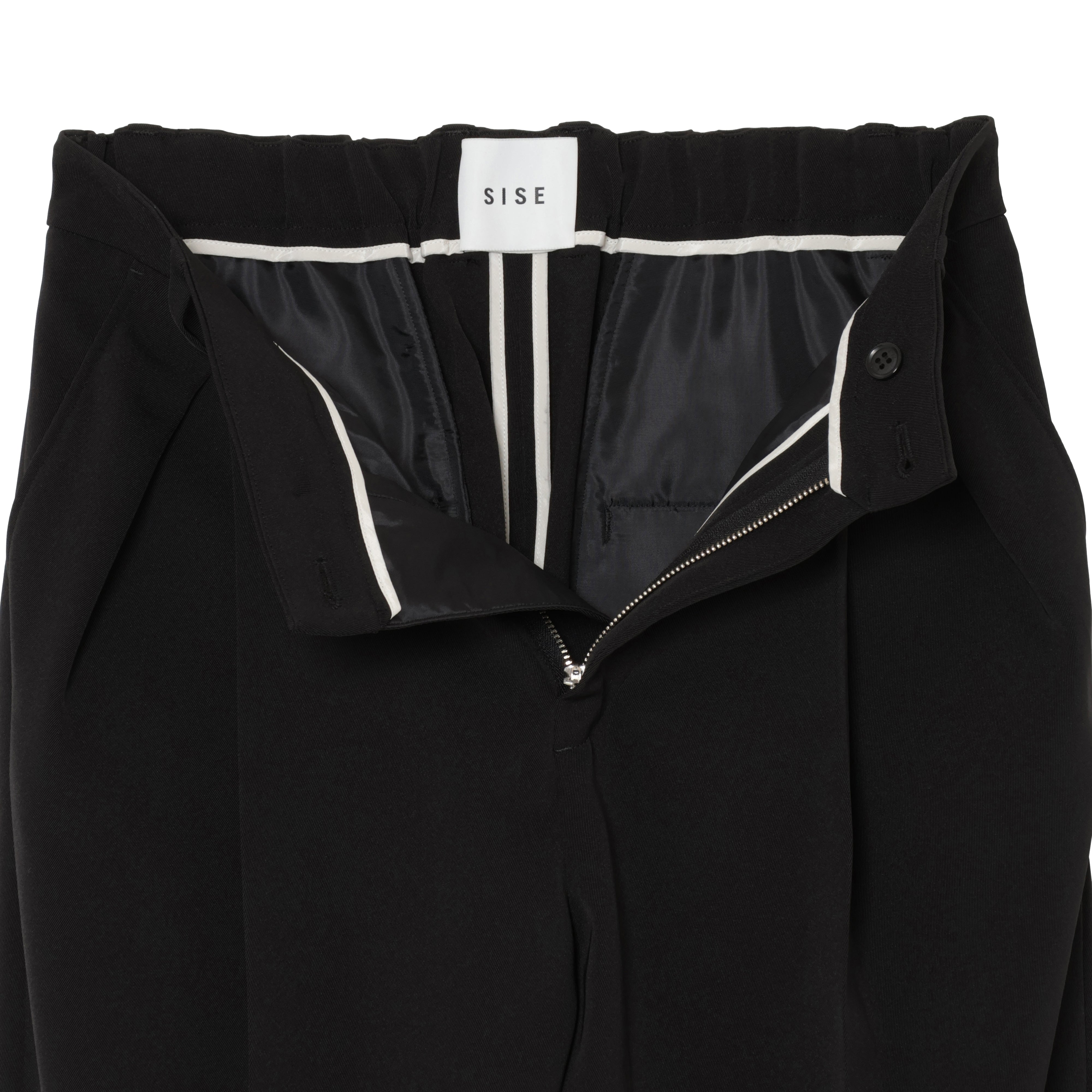 BASIC PANTS (TWILL TWIMY) BLACK