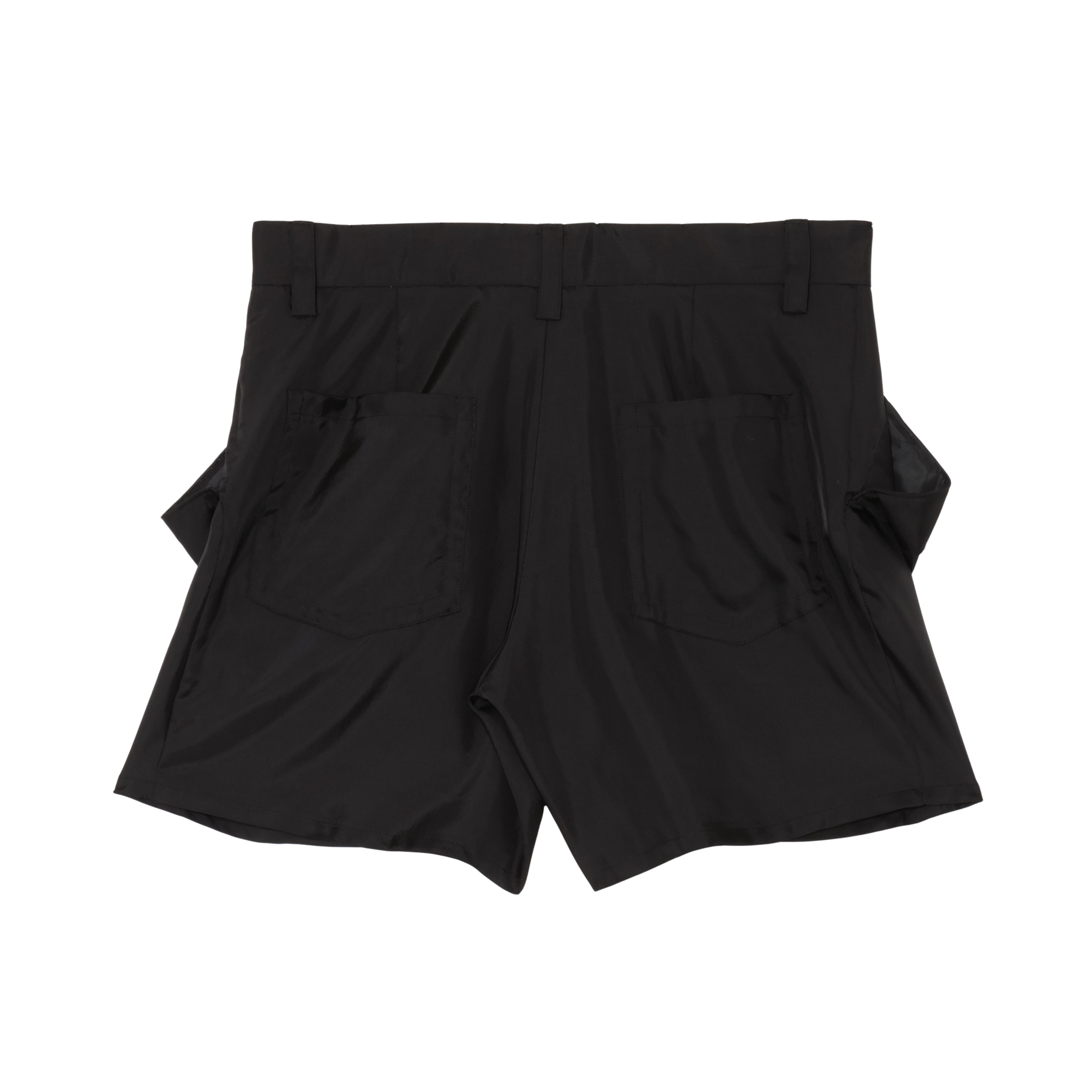 25SS DROP POCKET HARF PANTS (BLACK)