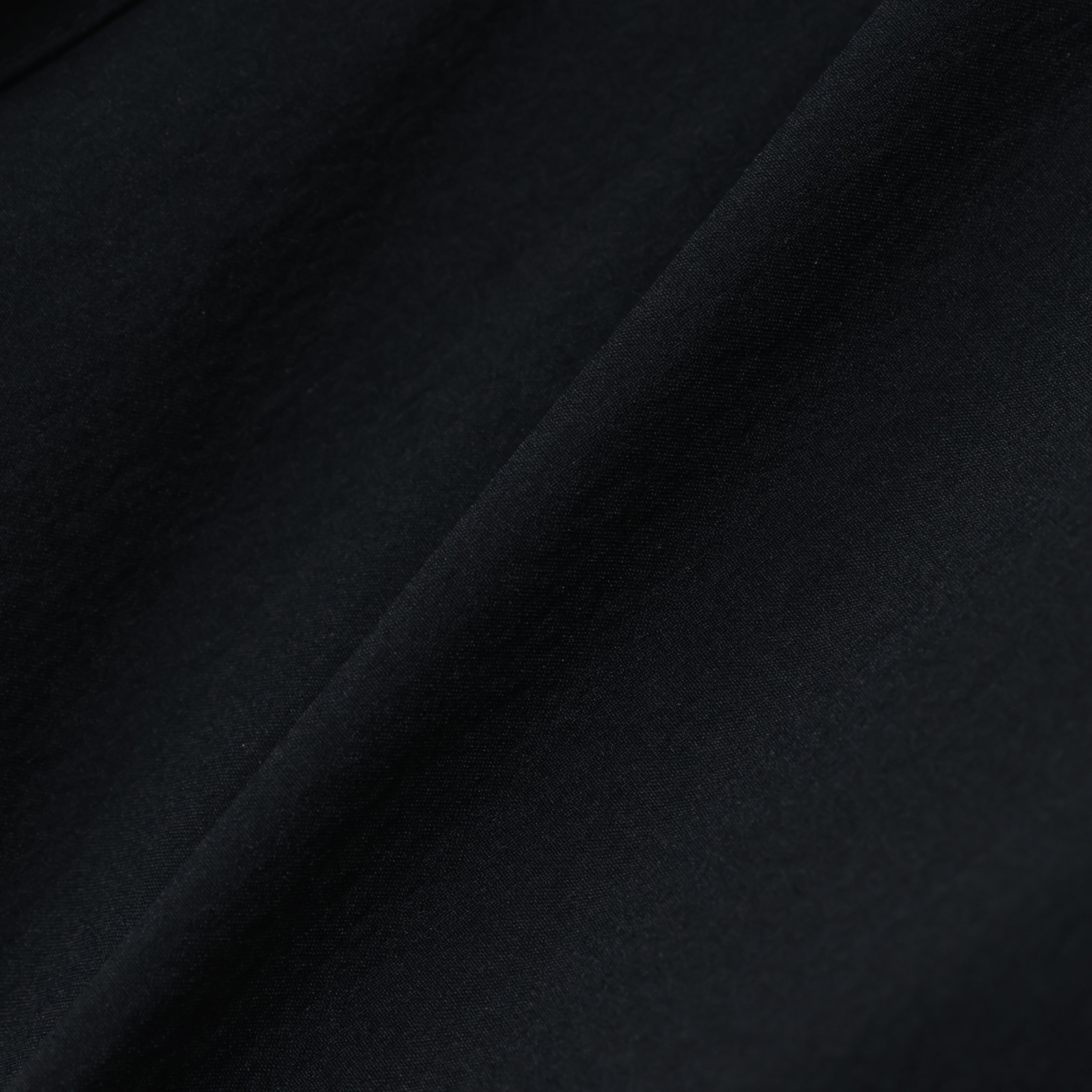 HARF PANTS (RECYCLING FAB.) BLACK