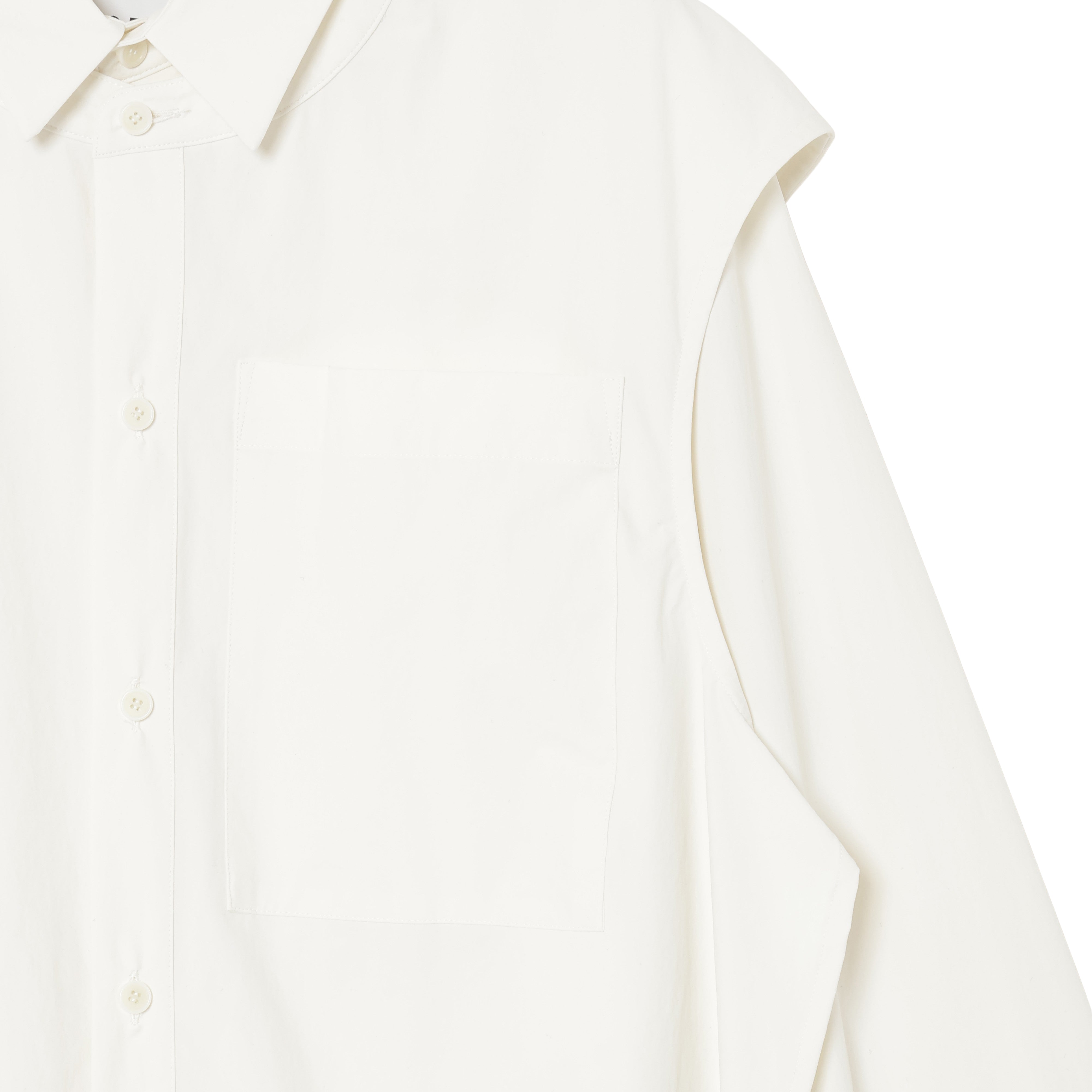 25SS LAYERED SHIRTS (WHITE)