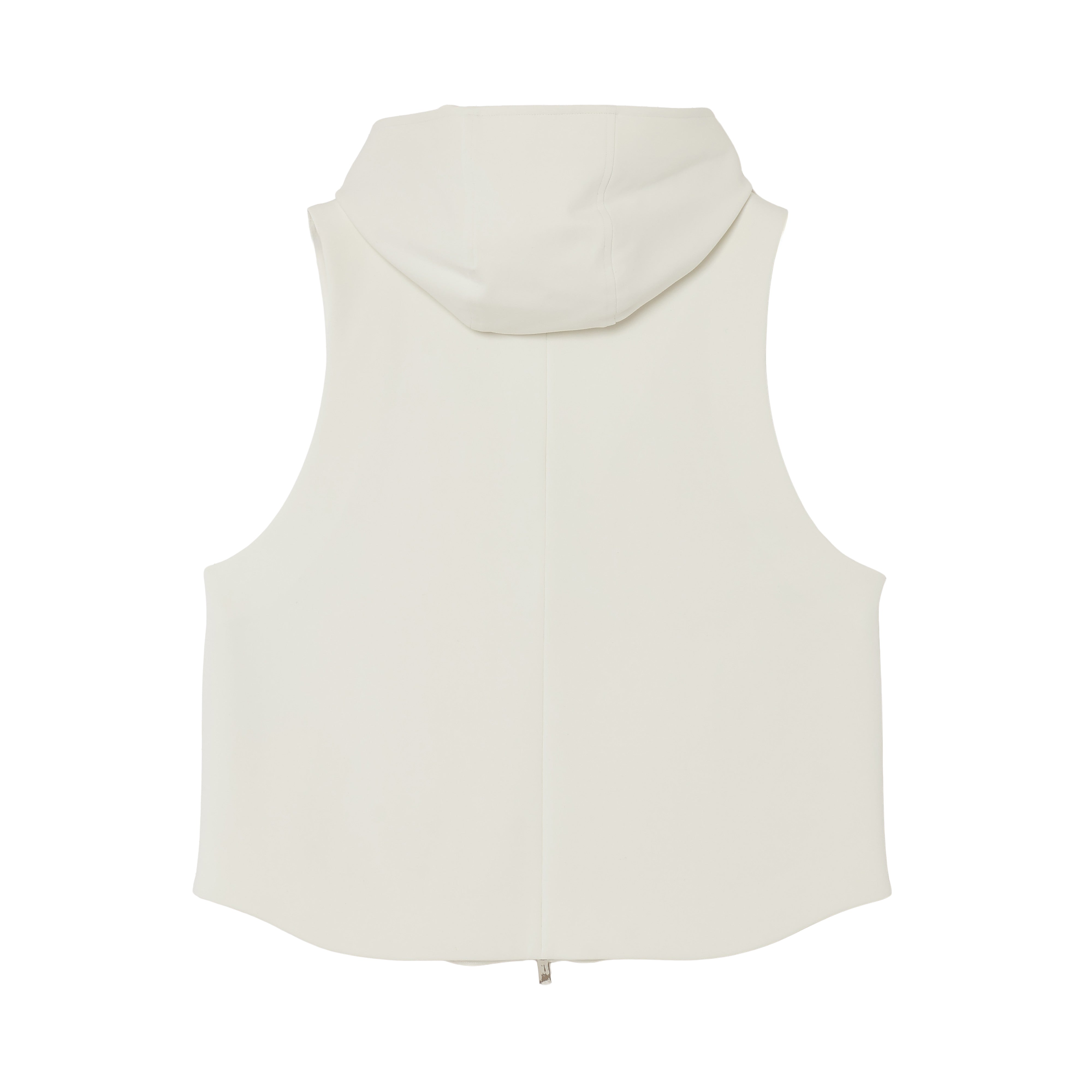 25SS HOODIE VEST (WHITE)