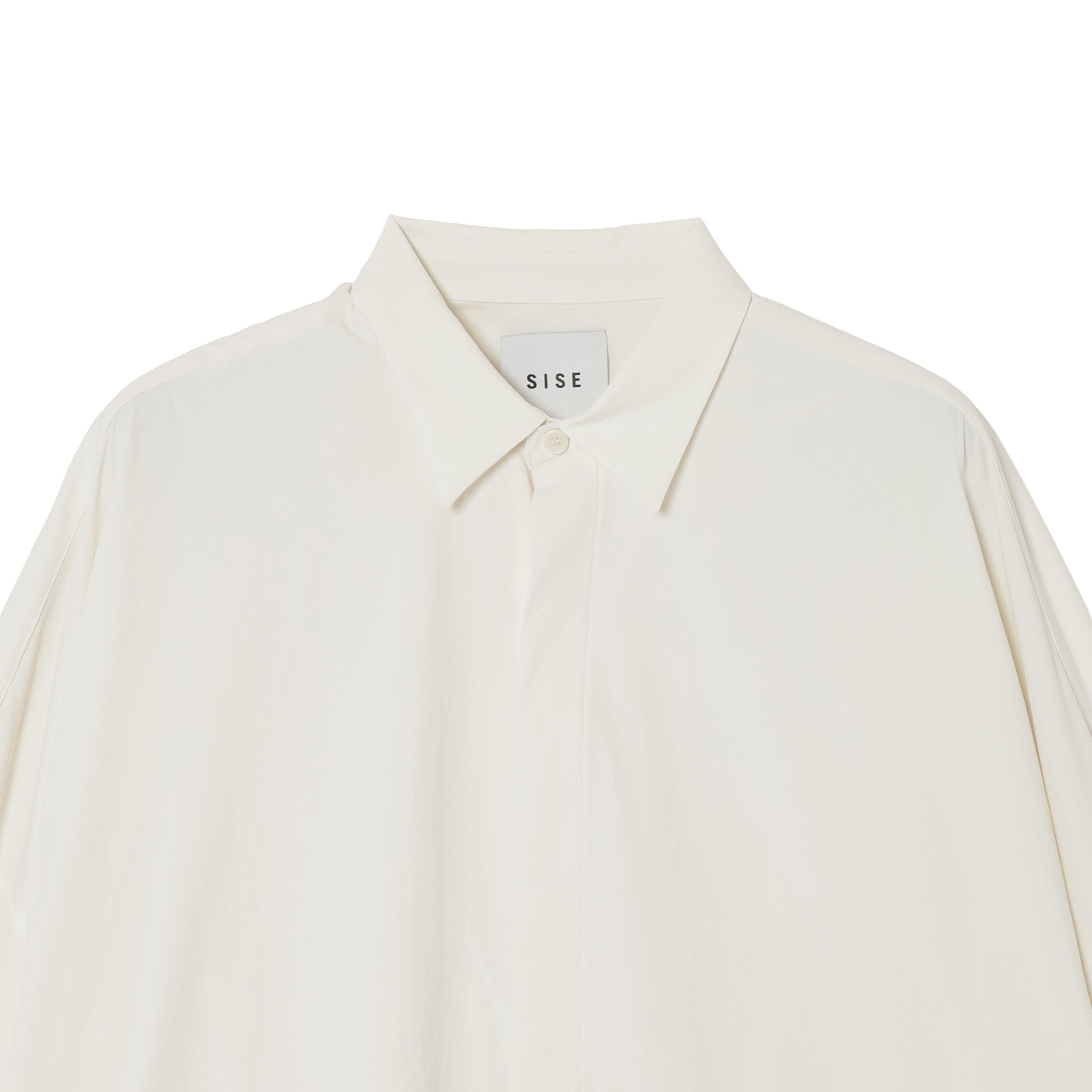 BALLOON SHIRTS (RECYCLING FAB.) WHITE