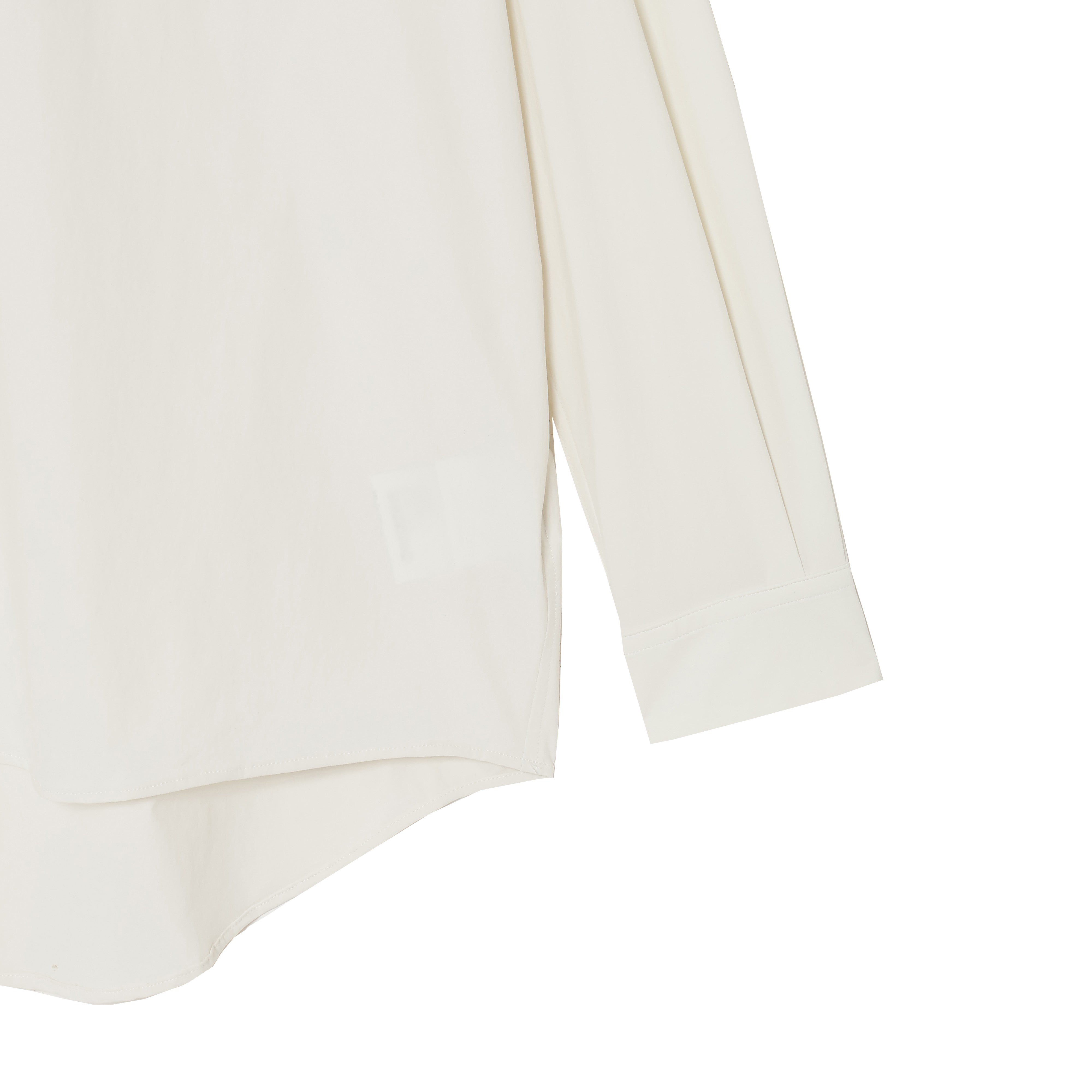 BALLOON SHIRTS (RECYCLING FAB.) WHITE