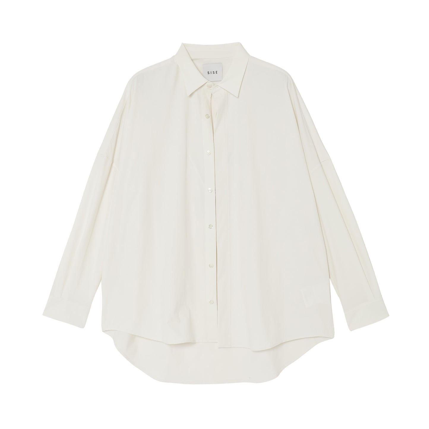BALLOON SHIRTS (RYCYLCLING FAB.) WHITE