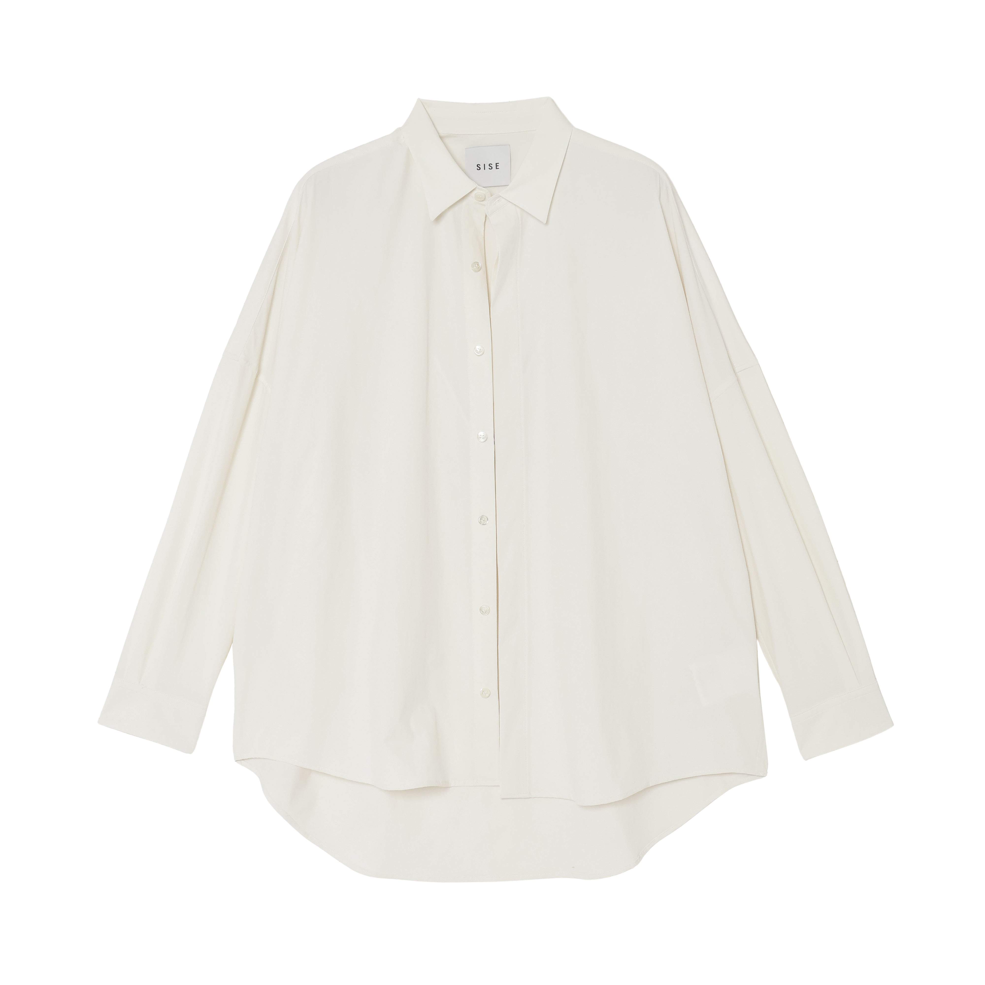 BALLOON SHIRTS (RECYCLING FAB.) WHITE