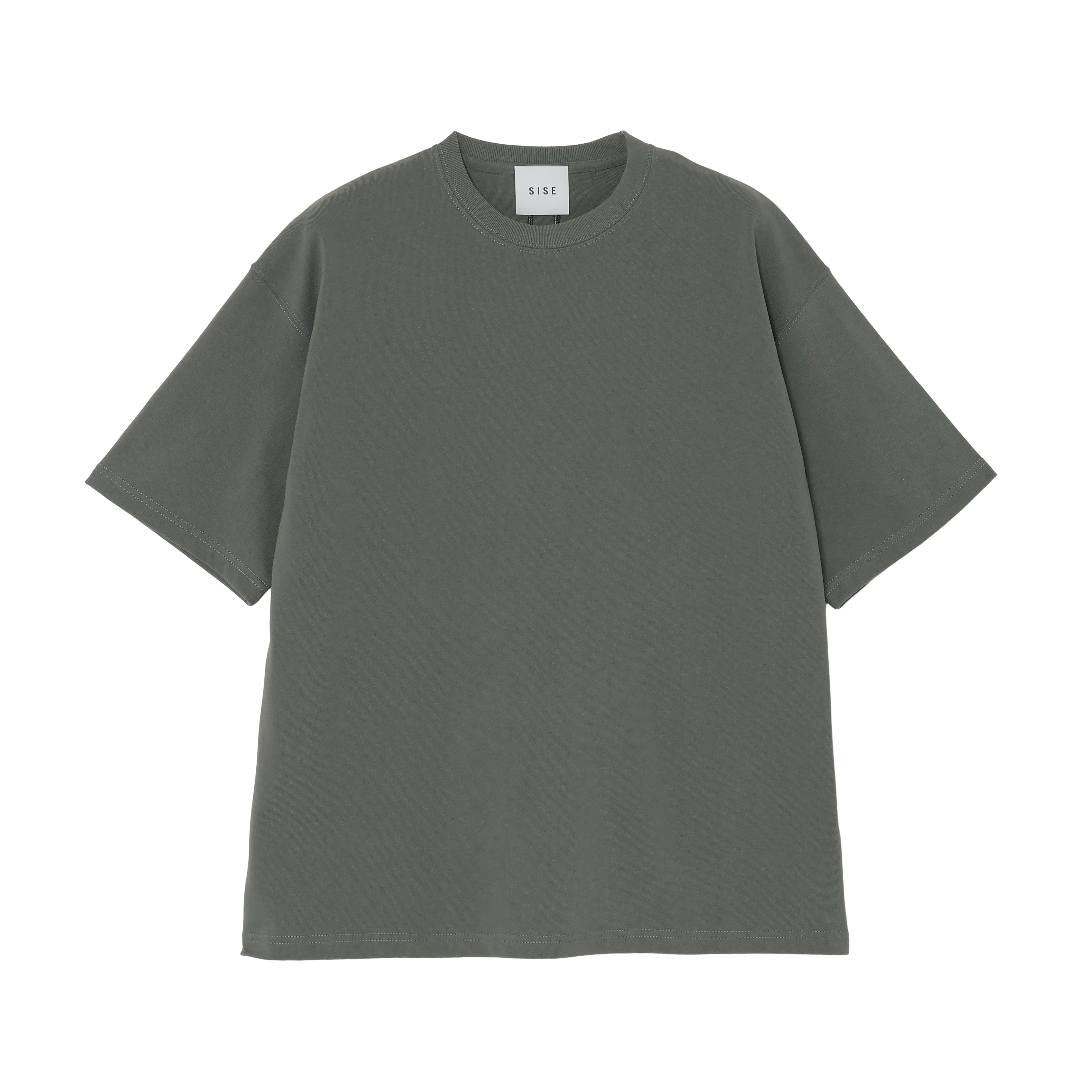 BOX T-SHIRTS (STONE GREEN)