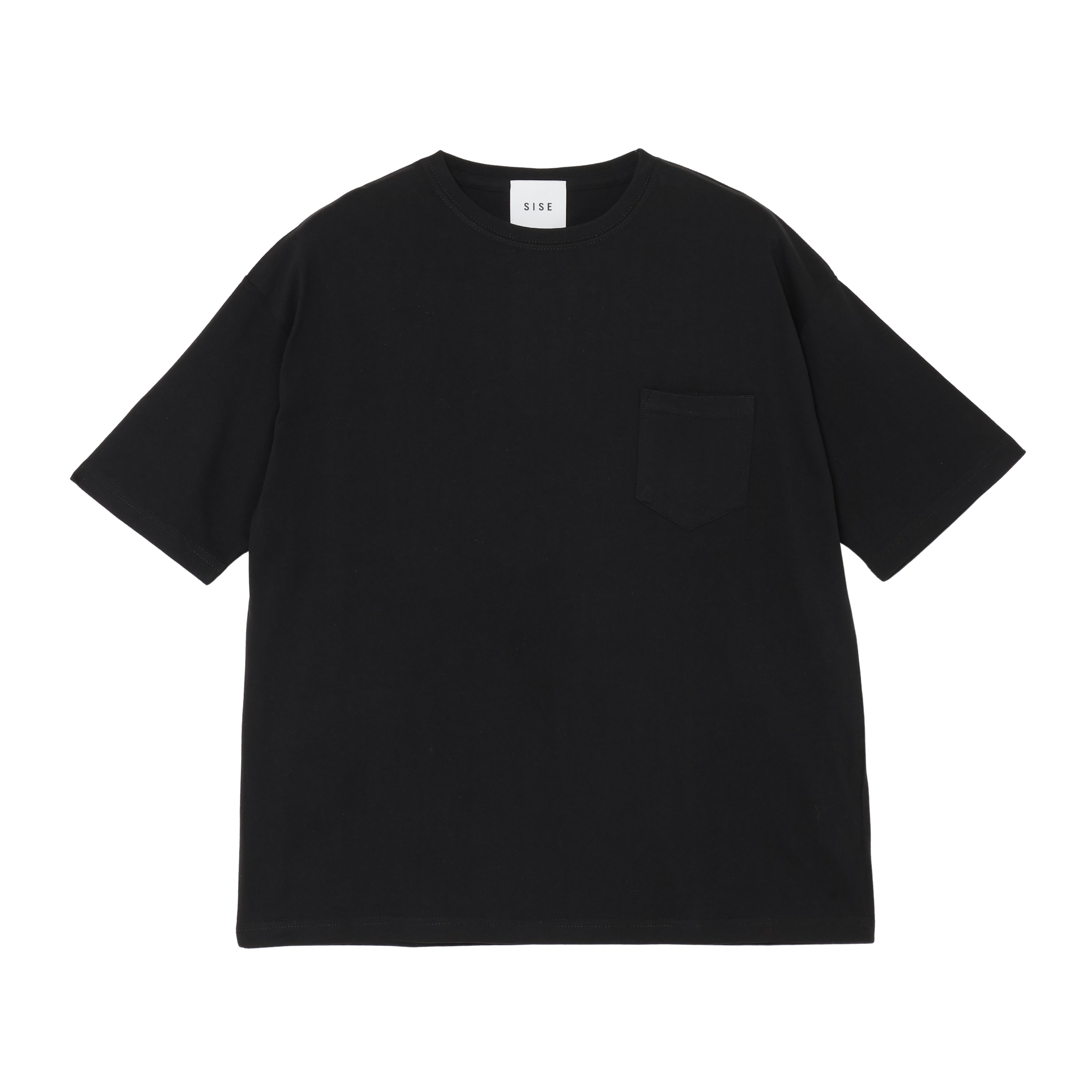 POCKET T-SHIRTS (BLACK)