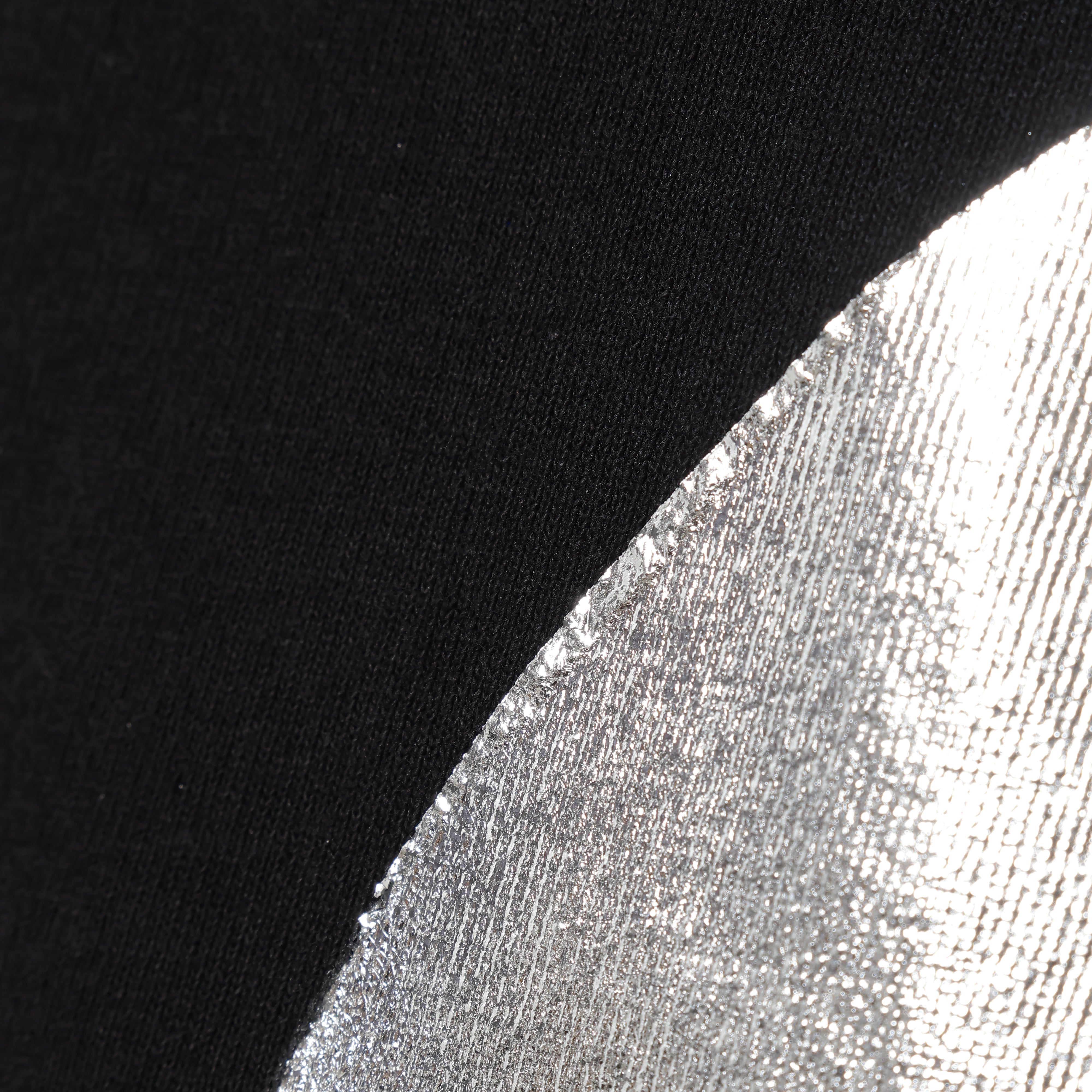 25SS SILVER CIRCLE LONG T-SHIRTS (BLACK)