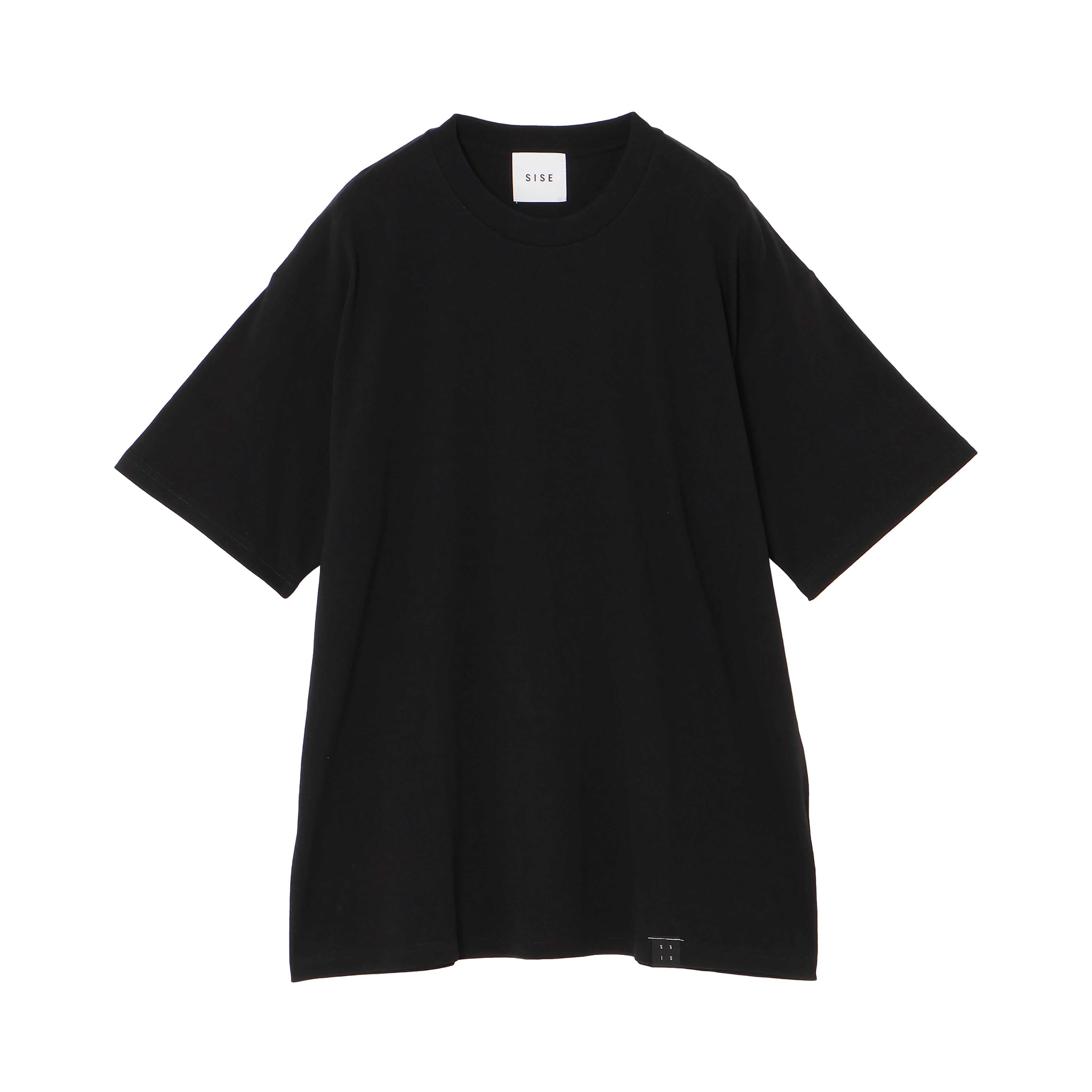 BACK TAPE T-SHIRTS (BLACK)