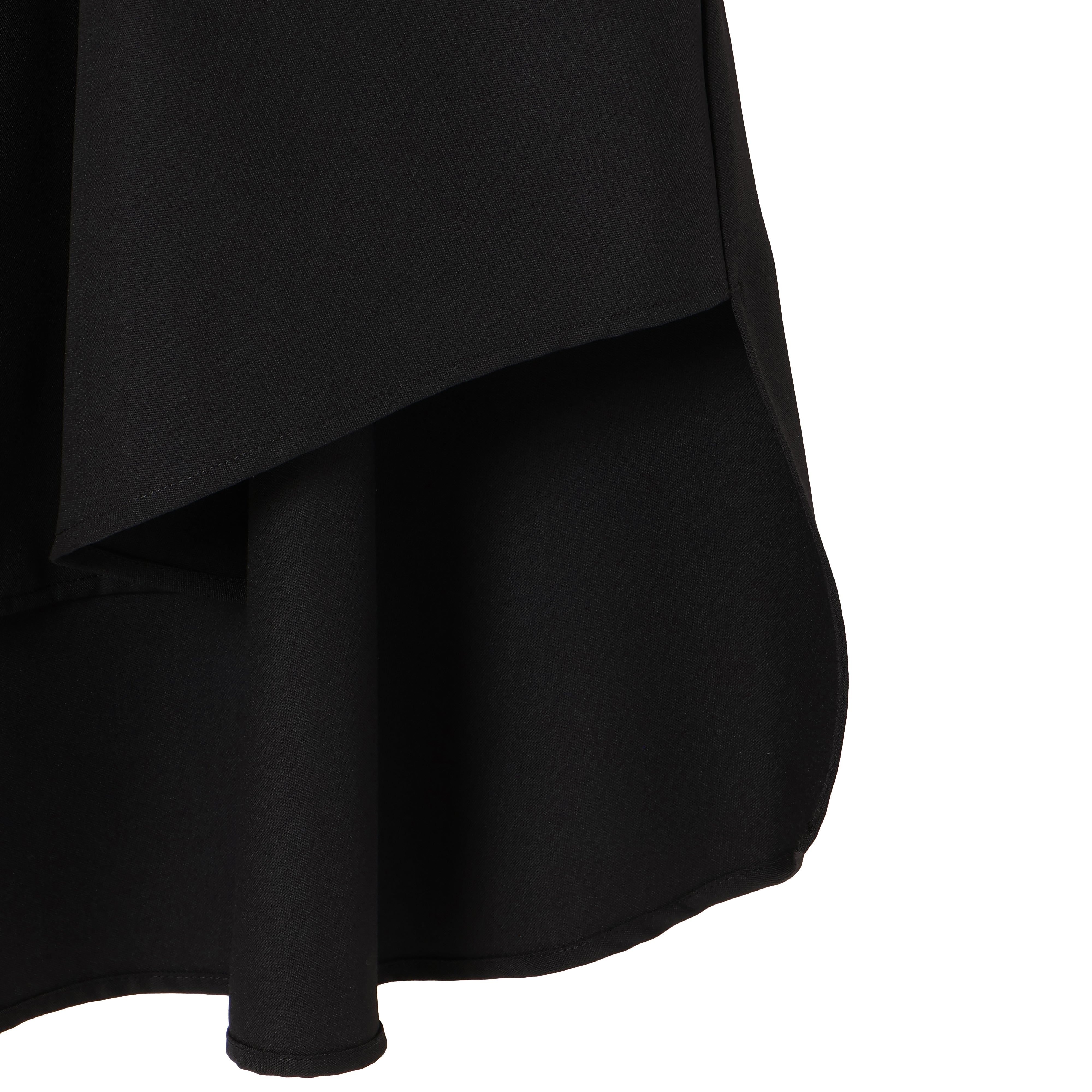 LONG SHIRTS (WOOL MIX) BLACK