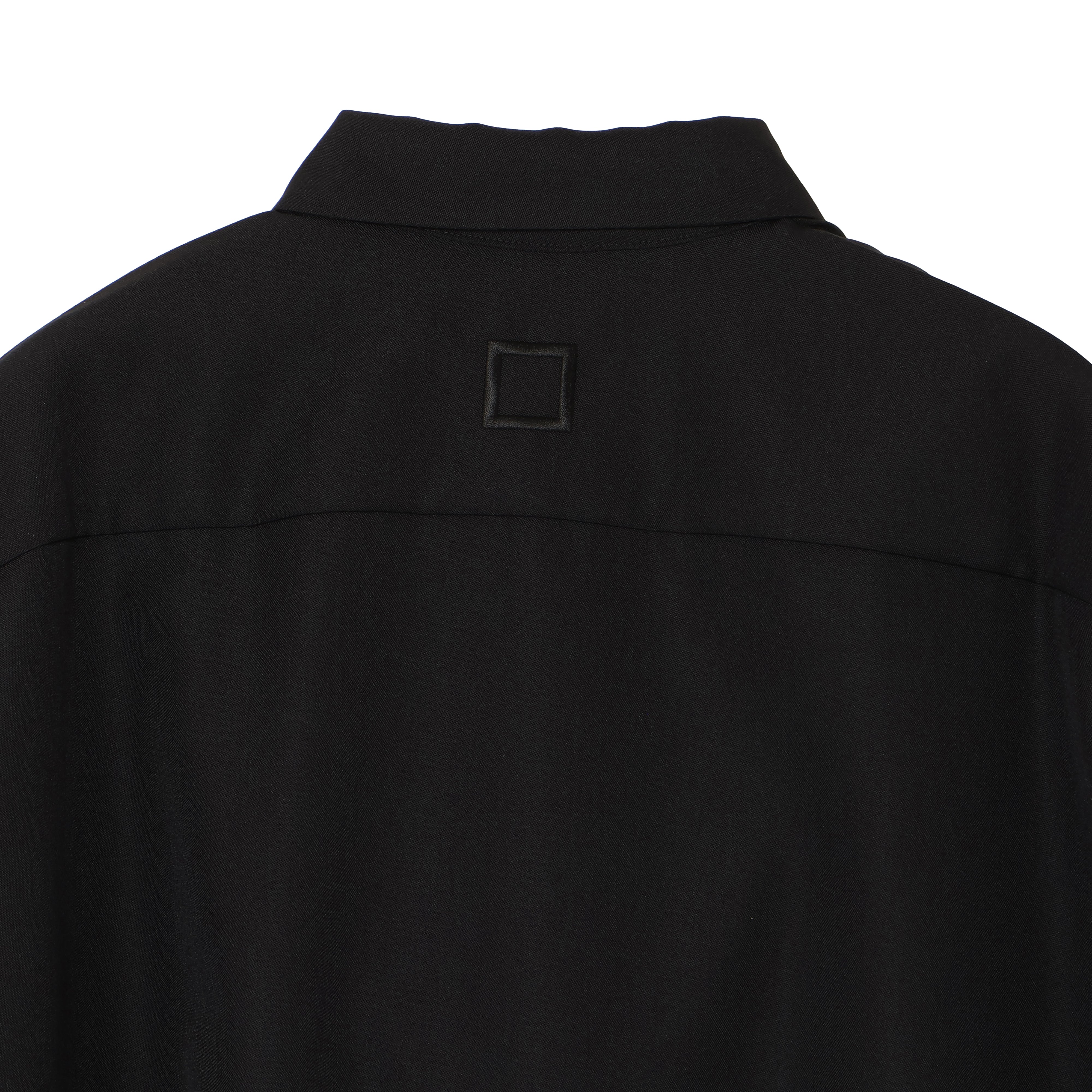 LONG SHIRTS (WOOL MIX) BLACK