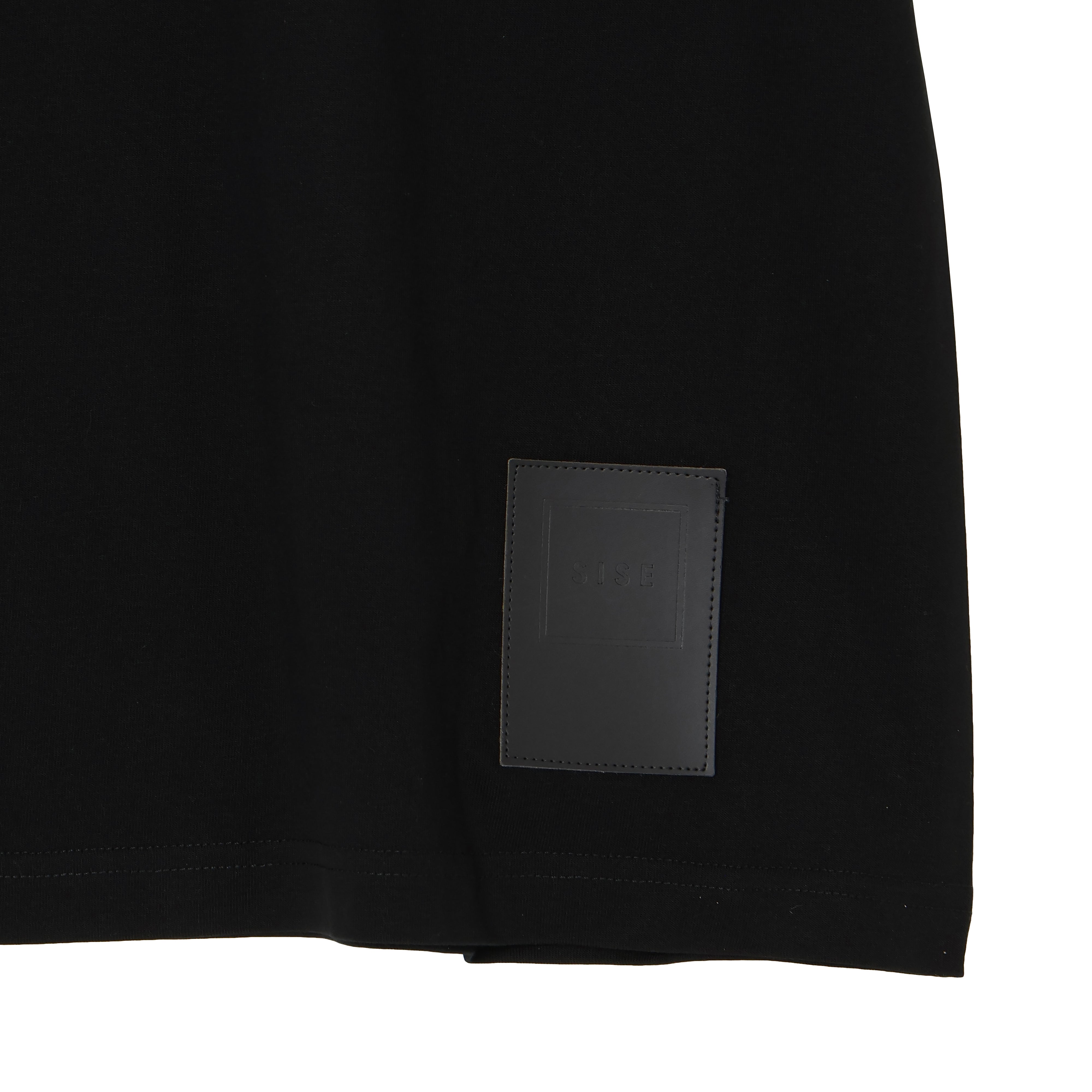 LOGO PATCH T-SHIRTS (BLACK)