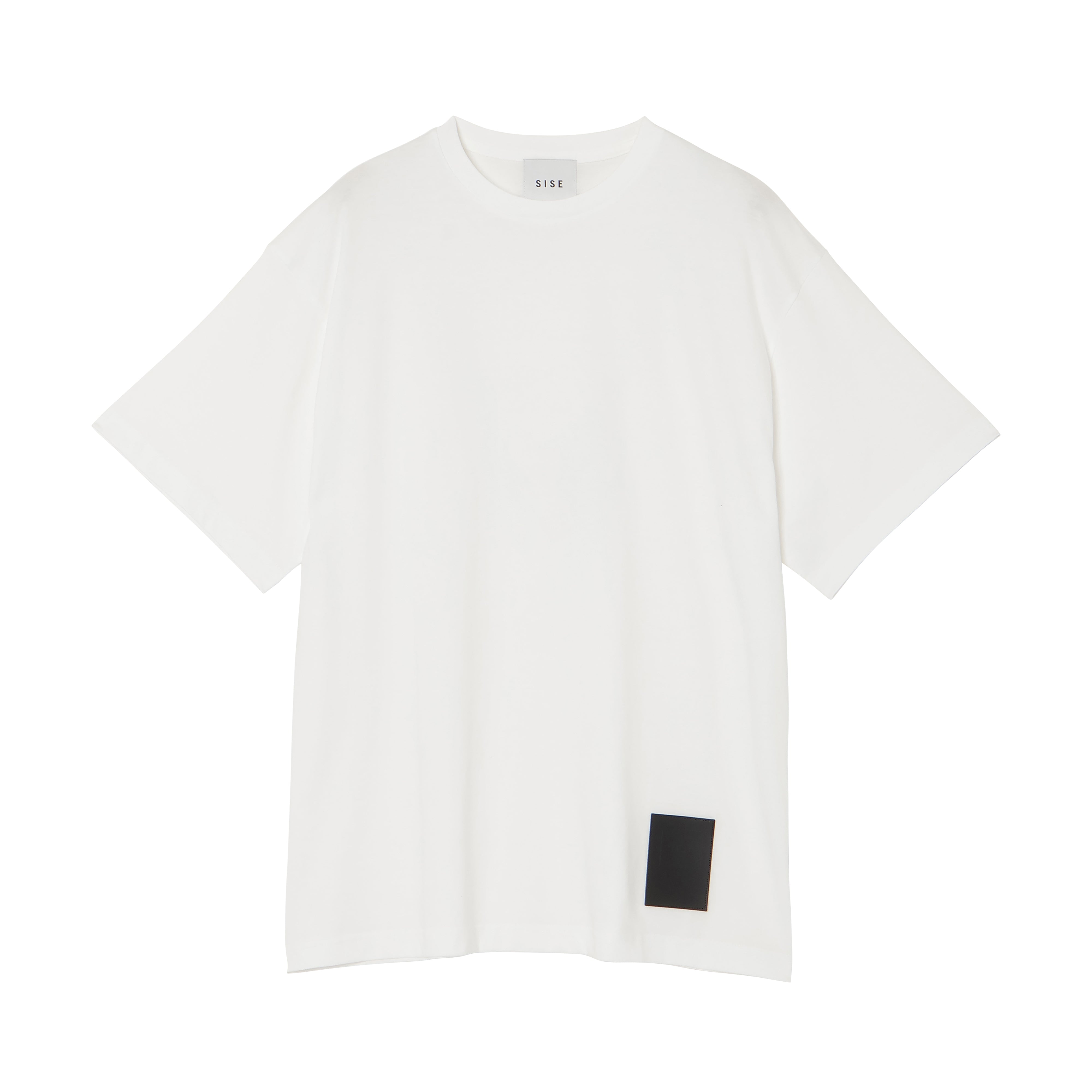 LOGO PATCH T-SHIRTS (WHITE)