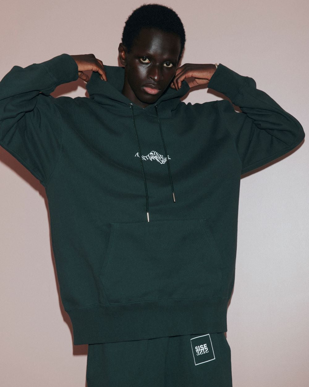 24SS HOODEI SWEAT (GREEN)