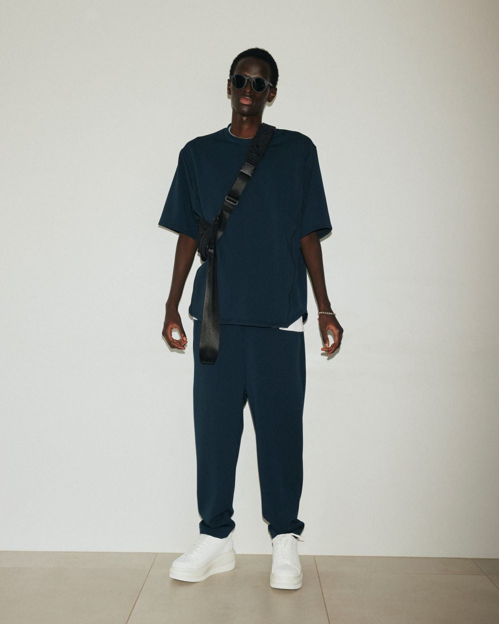 24SS PONCH SISE T-SHIRTS (DARK GREEN)