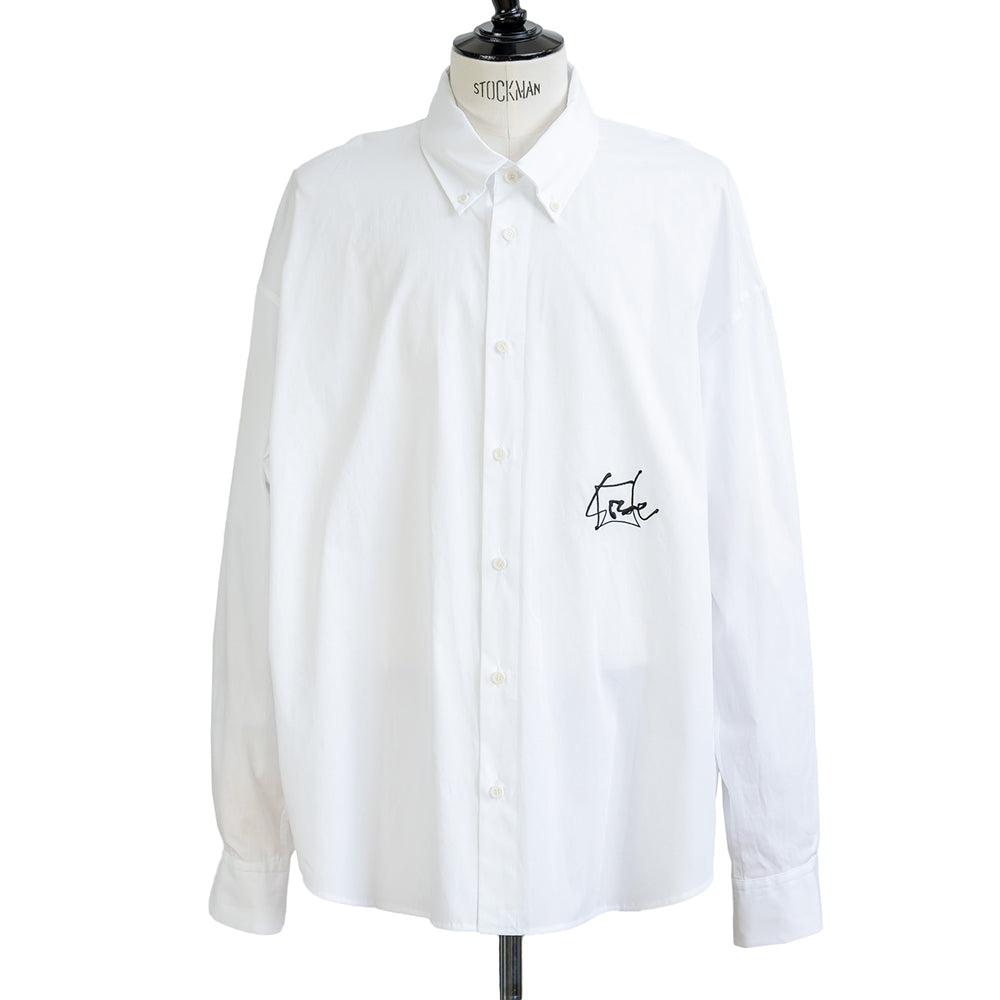 WEB限定 BOTTONDOWN SHIRTS WHITE