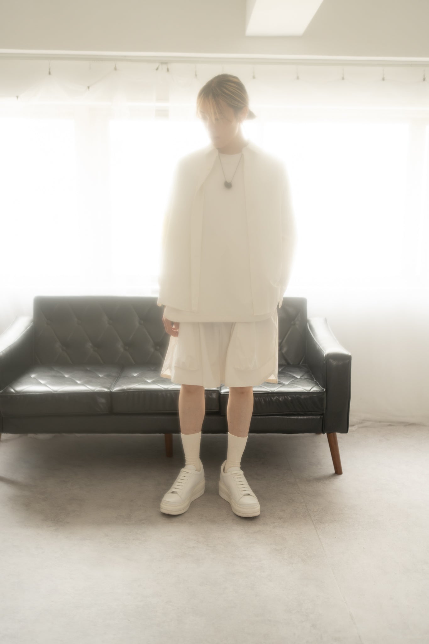 BALLOON SHIRTS (RECYCLING FAB.) WHITE