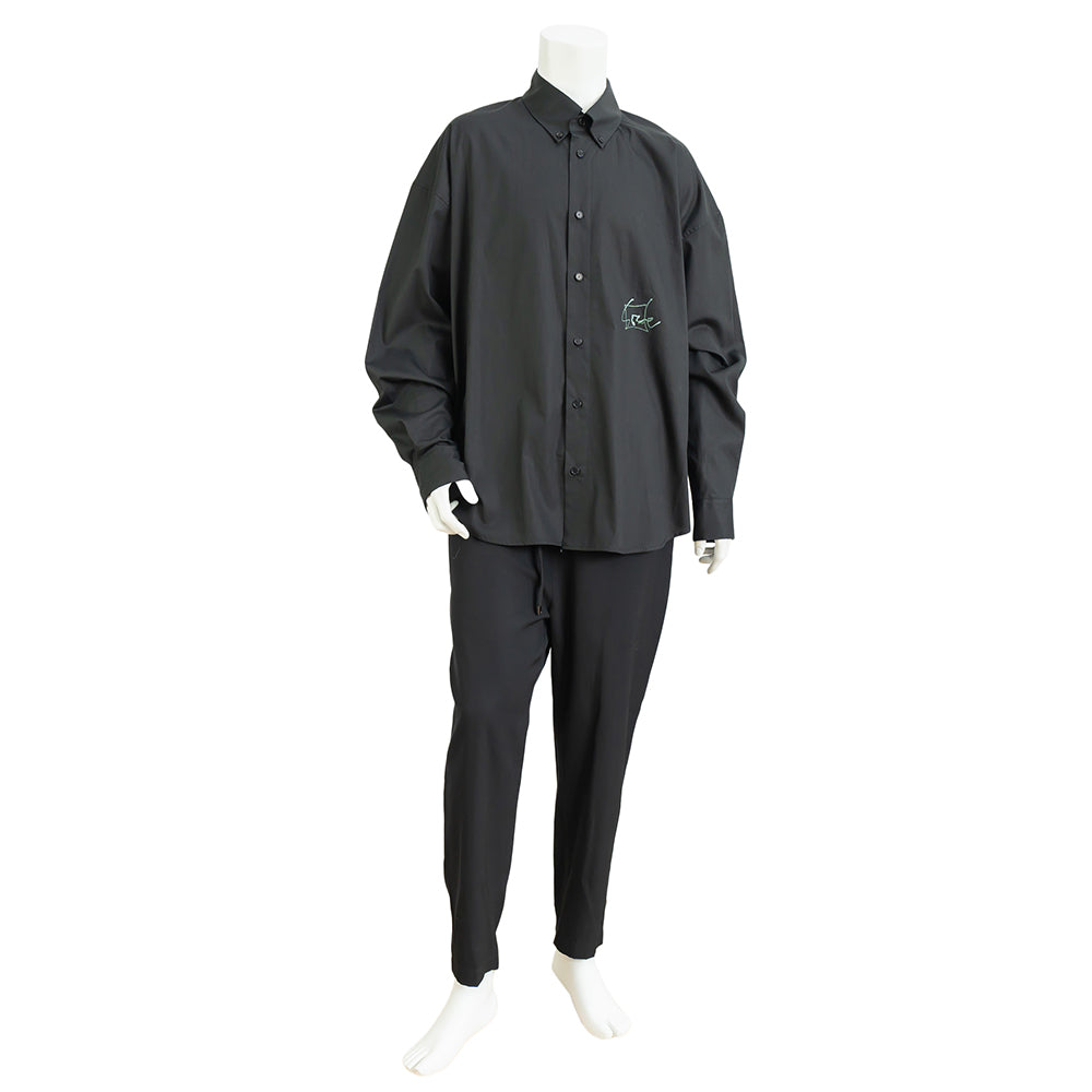 WEB限定 BOTTONDOWN SHIRTS BLACK