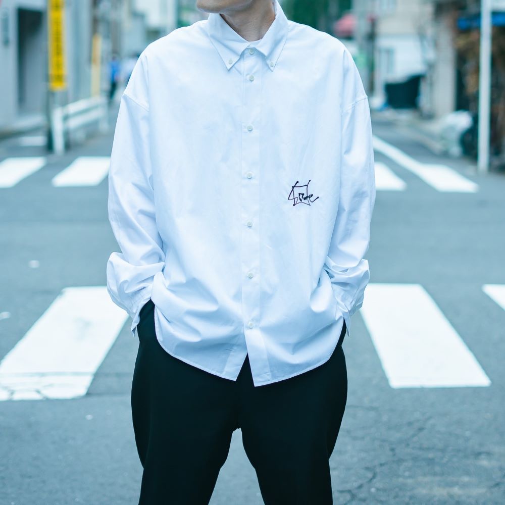 WEB限定 BOTTONDOWN SHIRTS BLACK
