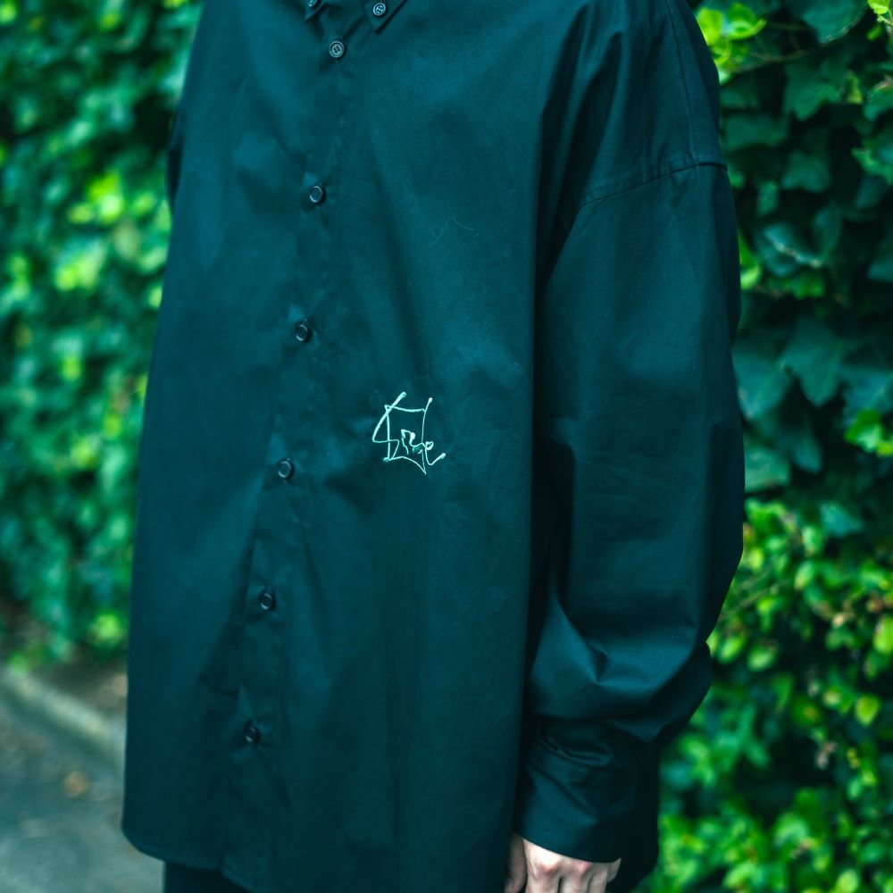 WEB限定 BOTTONDOWN SHIRTS BLACK
