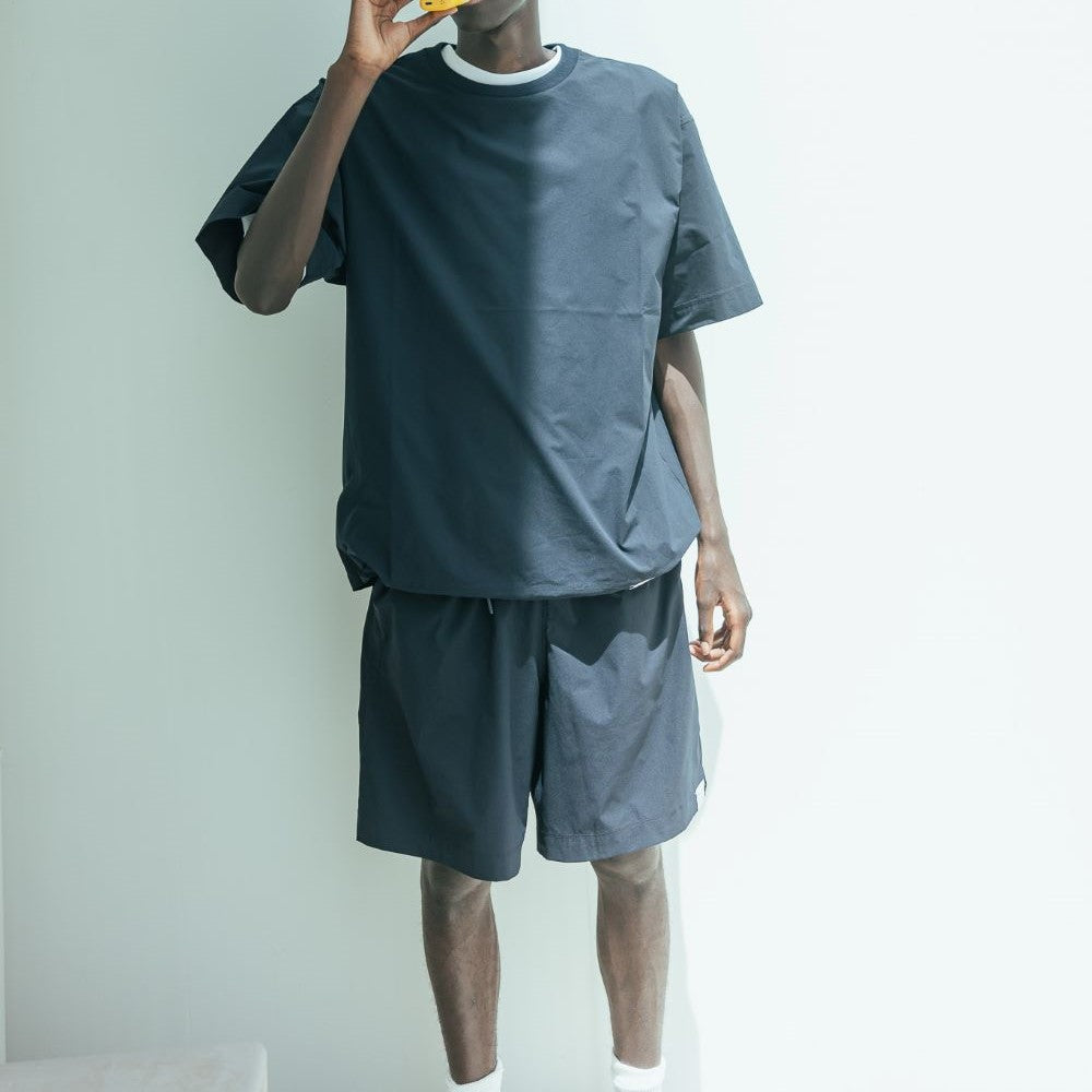 24SS STRECH RISTOP BIG T-SHIRTS(NAVY)