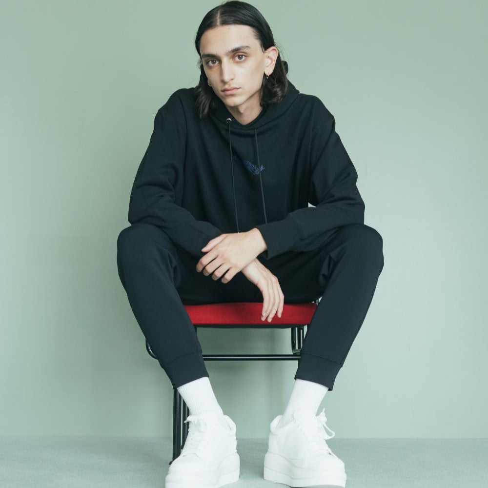 24SS HOODEI SWEAT (BLACK)