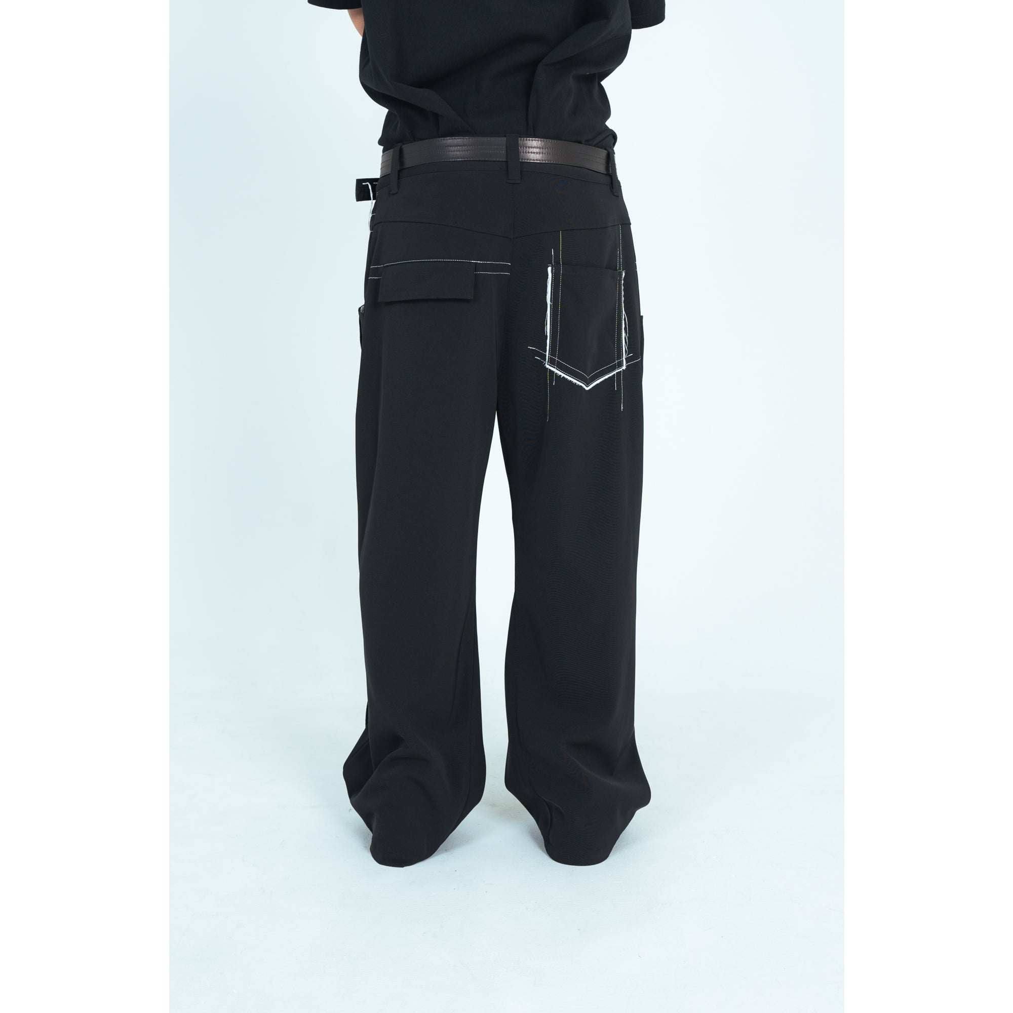 25AW WIDE PANTS (BLACK)