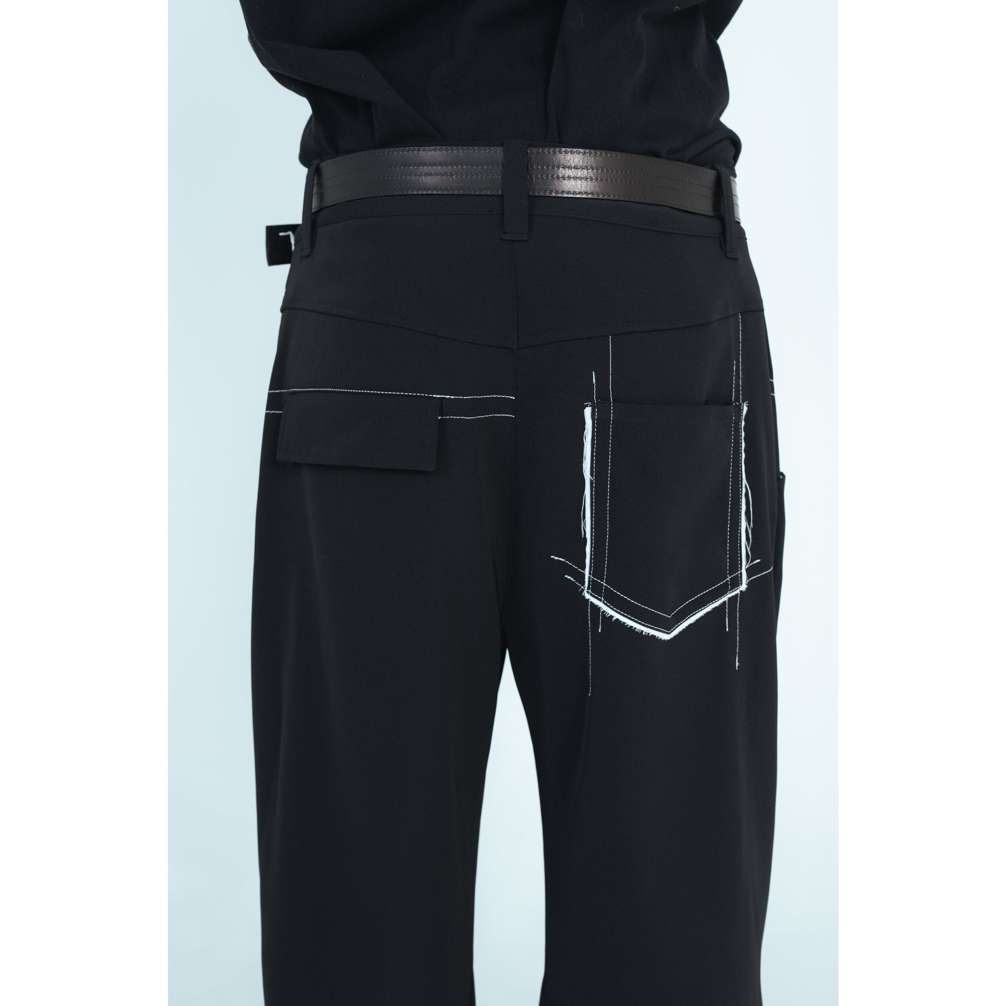 25AW WIDE PANTS (BLACK)