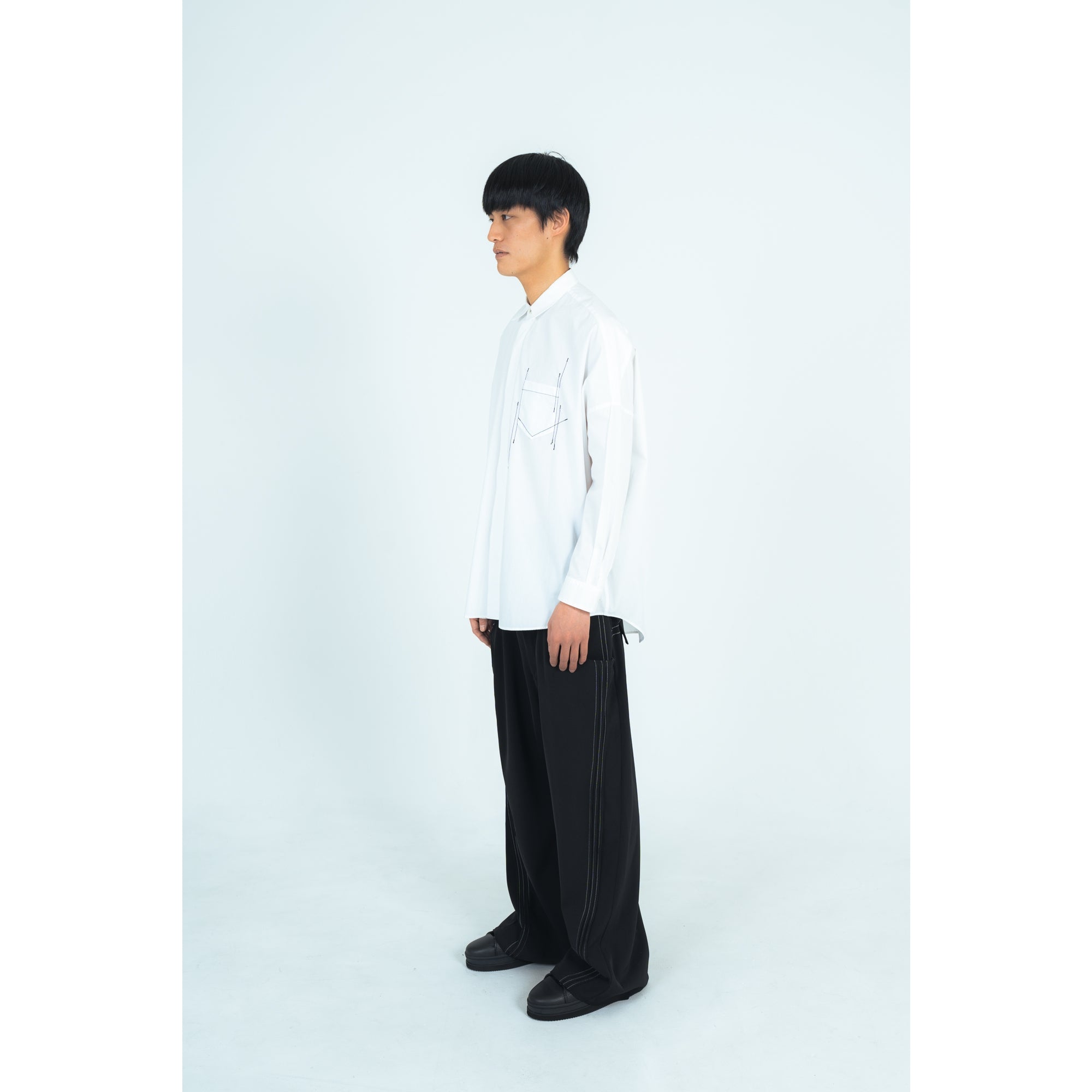 25AW STITCHING SHIRTS (WHITE)