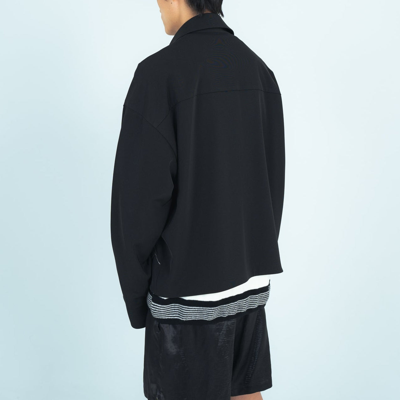 25AW STITCHING BLOUSON (BLACK)