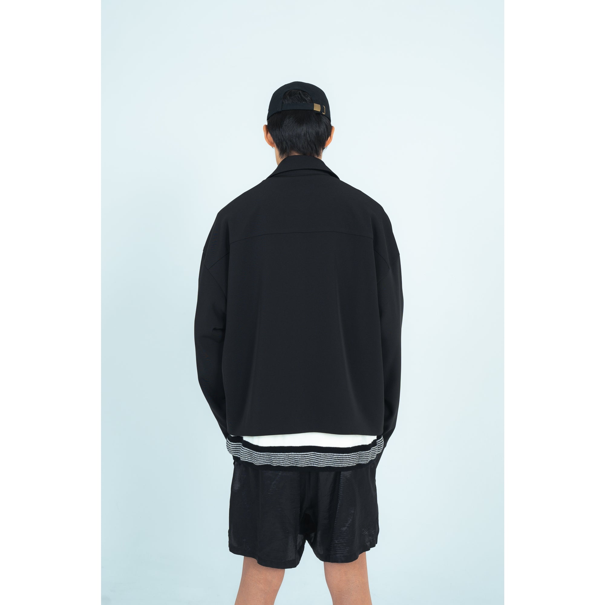 25AW STITCHING BLOUSON (BLACK)