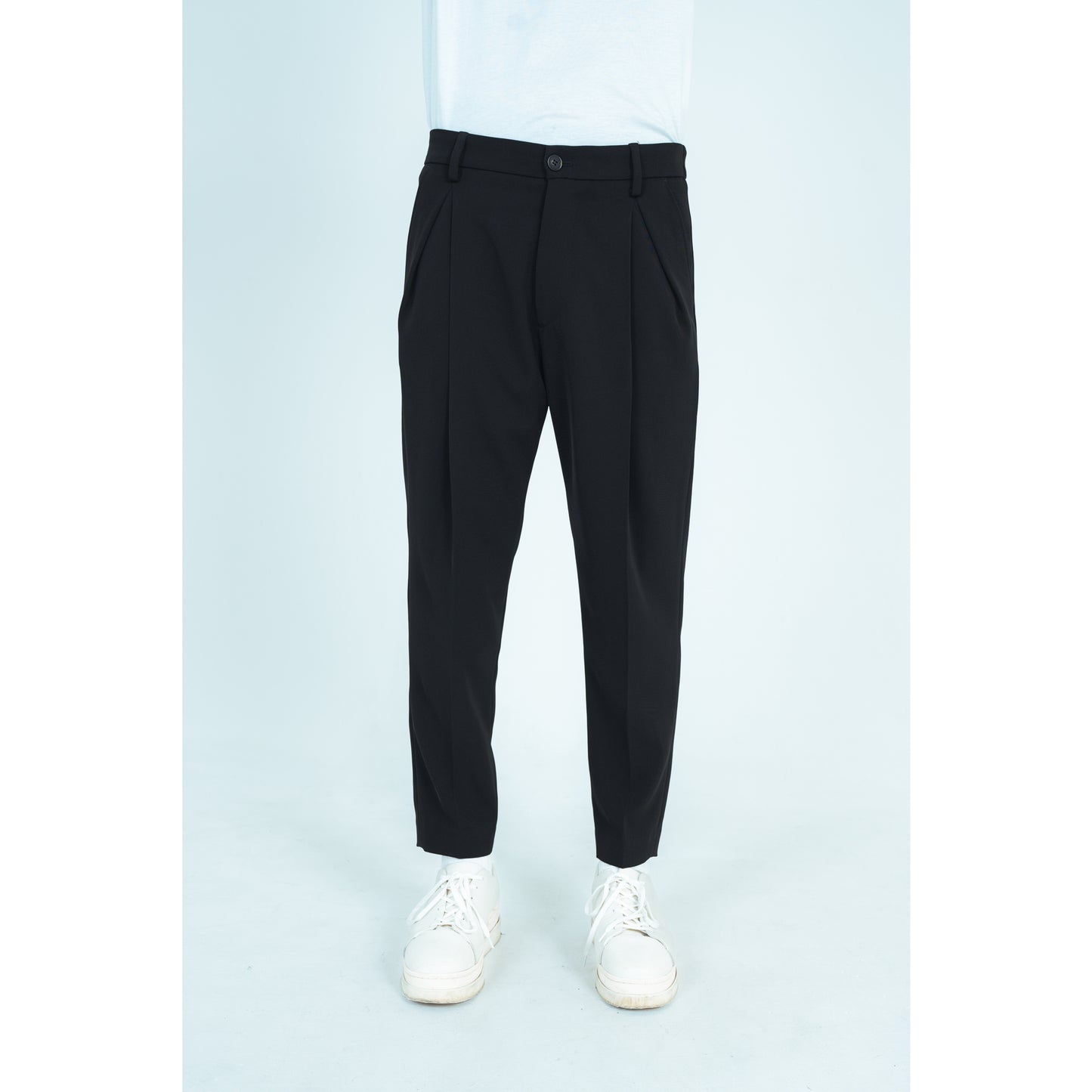 BASIC PANTS (TWILL TWIMY) BLACK