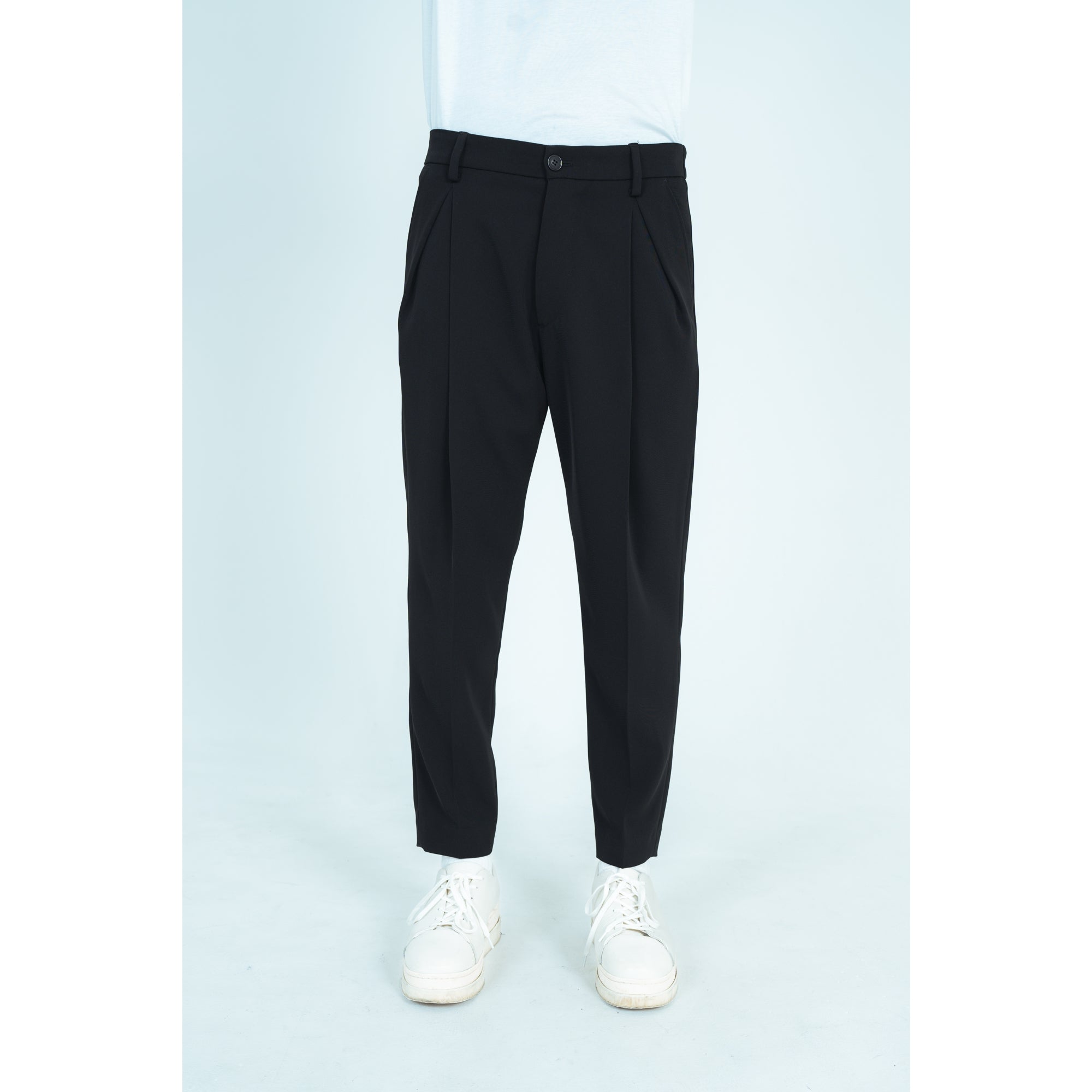 BASIC PANTS (TWILL TWIMY) BLACK