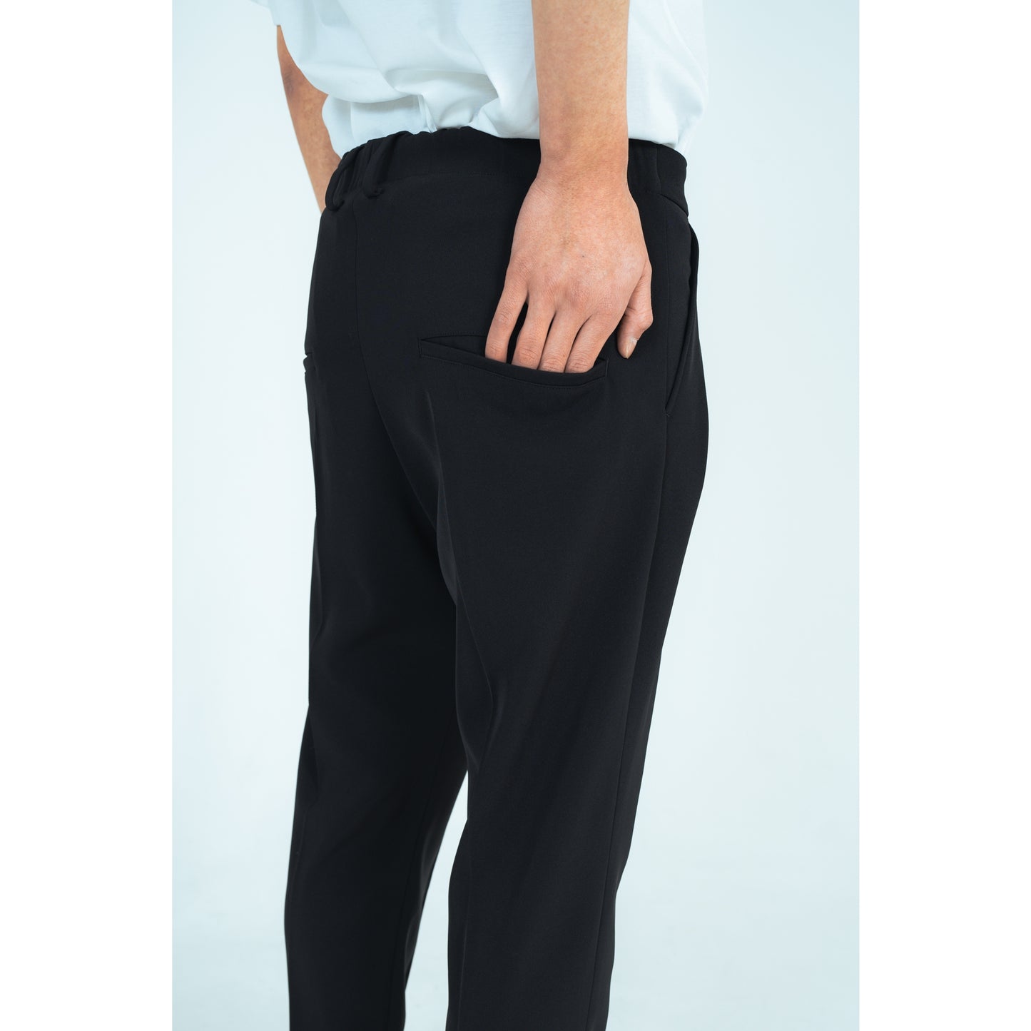 BASIC PANTS (TWILL TWIMY) BLACK