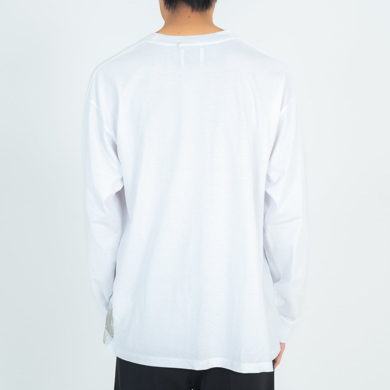 SILVER LONG T-SHIRTS (WHITE)