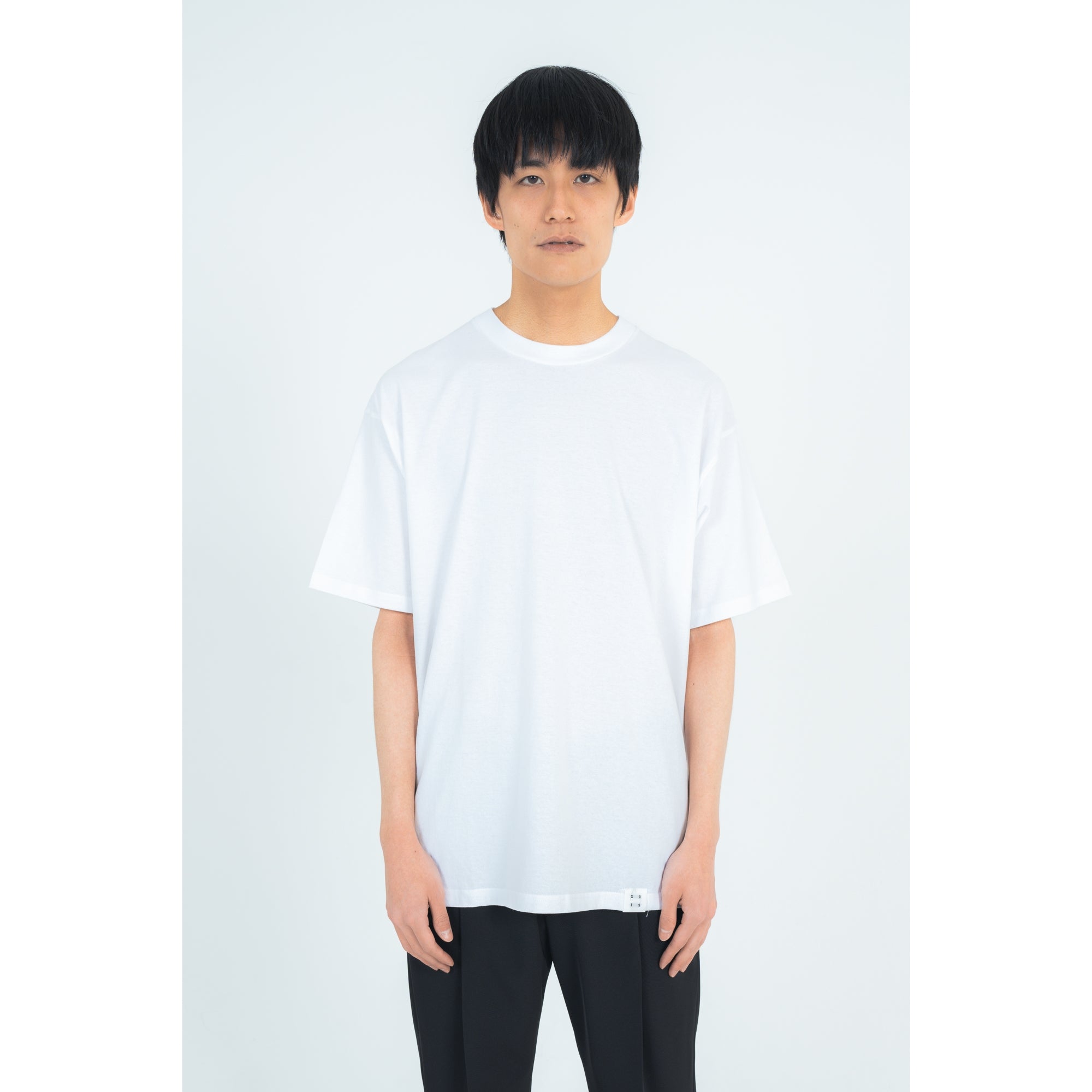 BACK TAPE T-SHIRTS (WHITE)