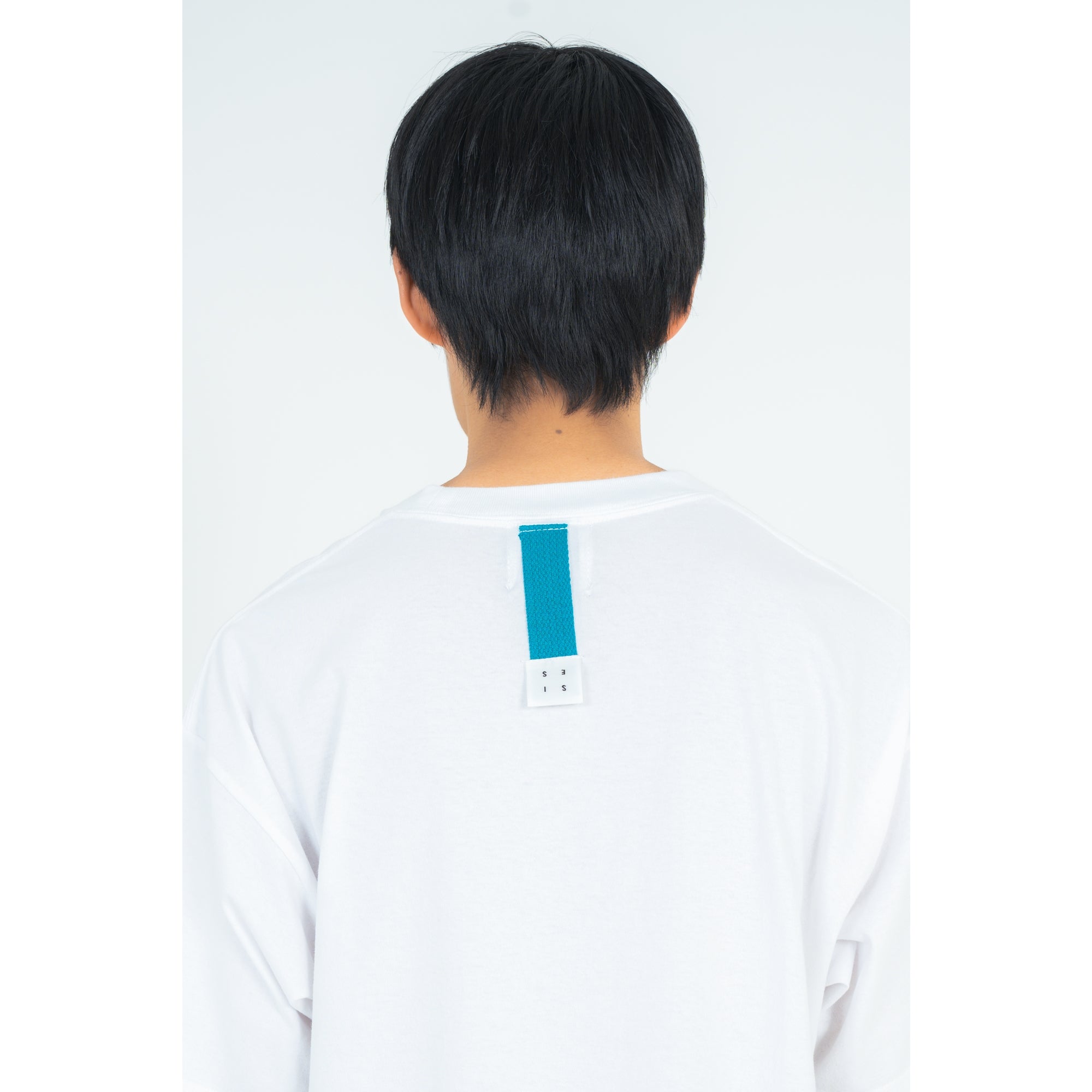 BACK TAPE T-SHIRTS (WHITE)