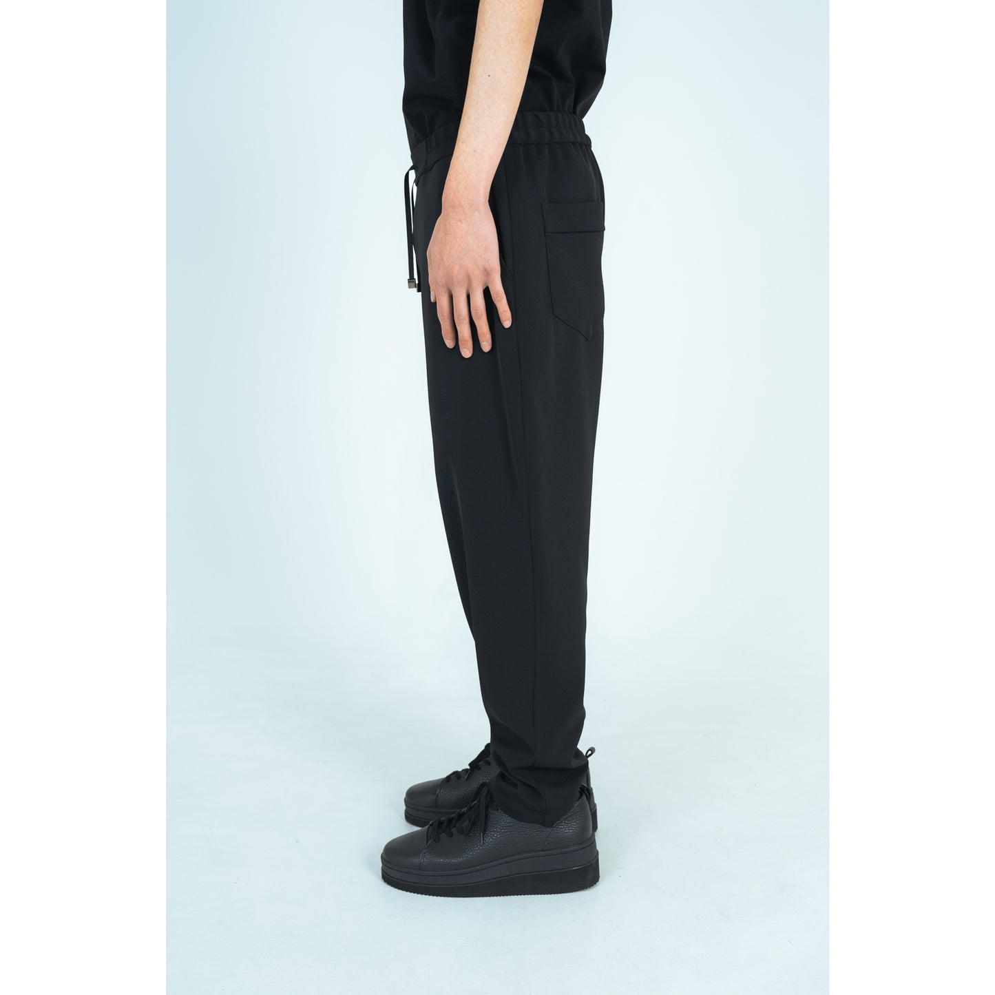 CODE EASY PANTS (TWILL TWIMY) BLACK